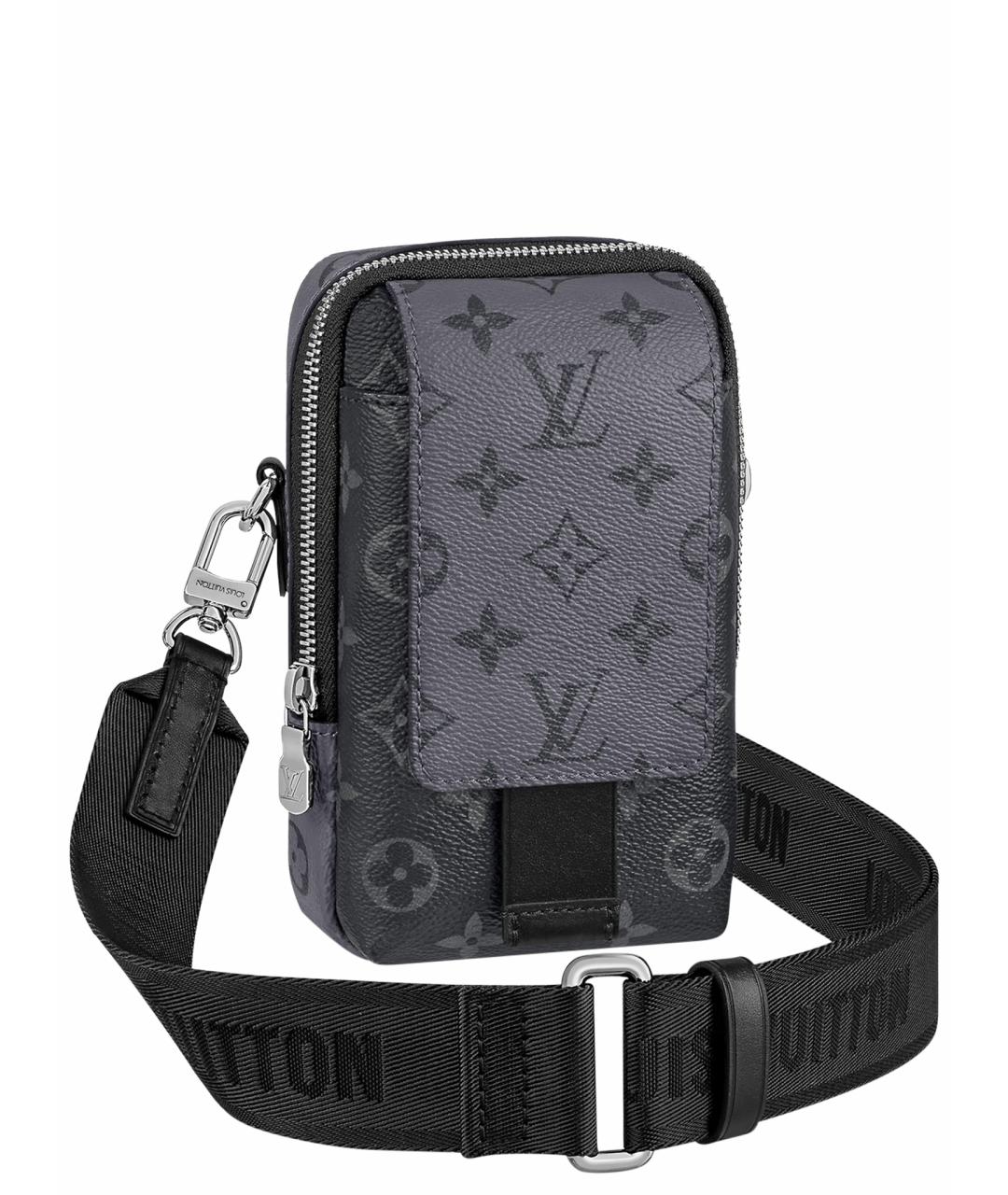 LOUIS VUITTON Серая сумка на плечо, фото 1