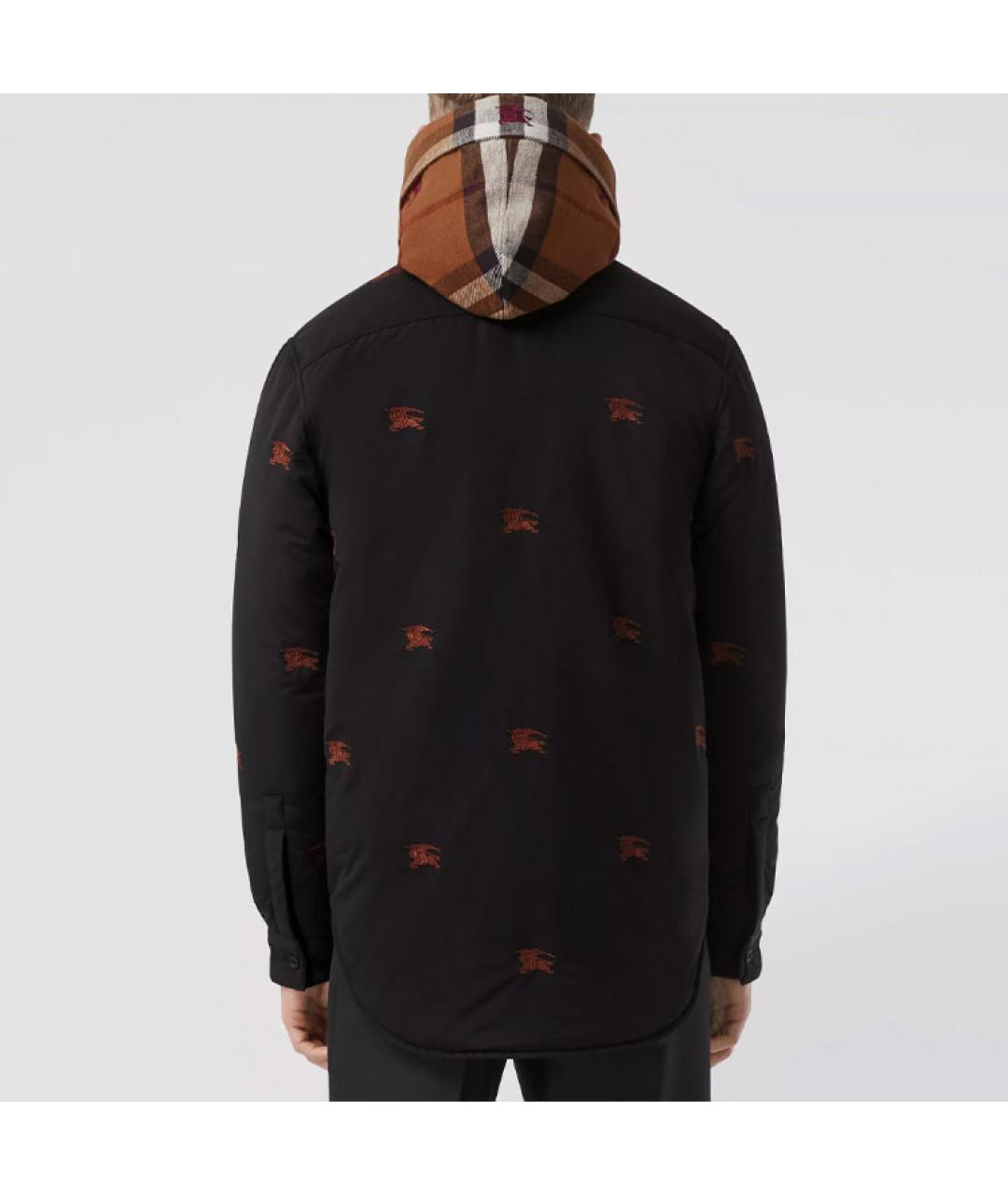 BURBERRY Черная кэжуал рубашка, фото 3
