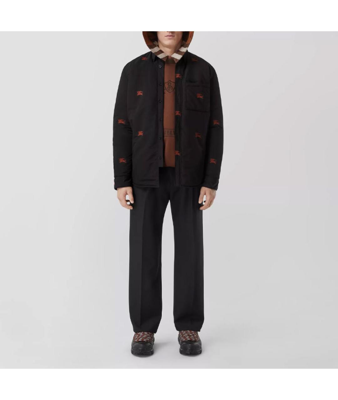 BURBERRY Черная кэжуал рубашка, фото 2