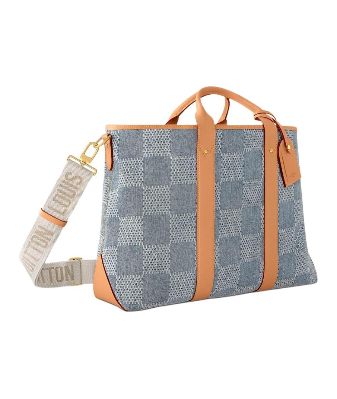 LOUIS VUITTON Синяя сумка на плечо, фото 2