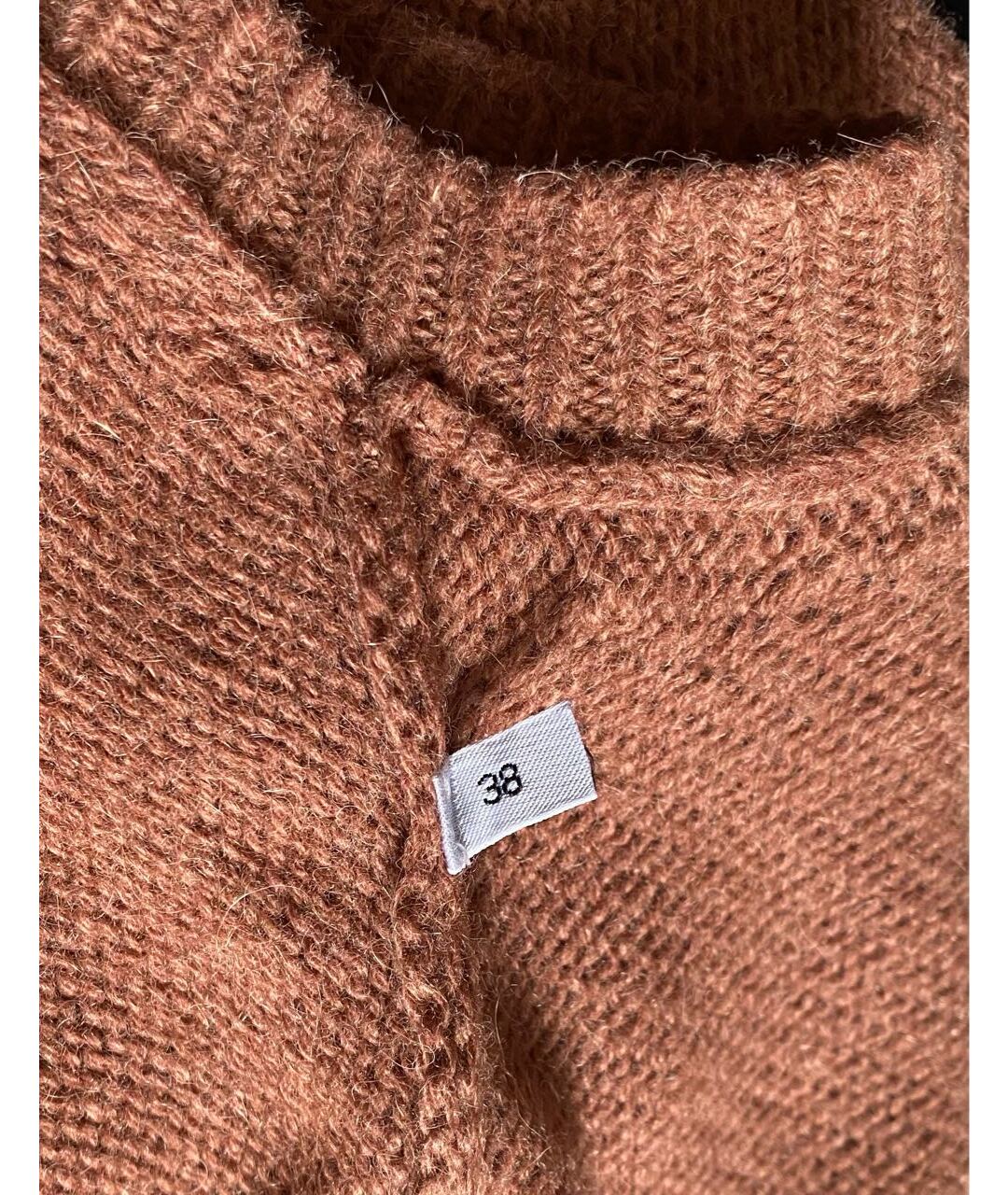 NO. 21 Коричневый шерстяной джемпер / свитер, фото 7