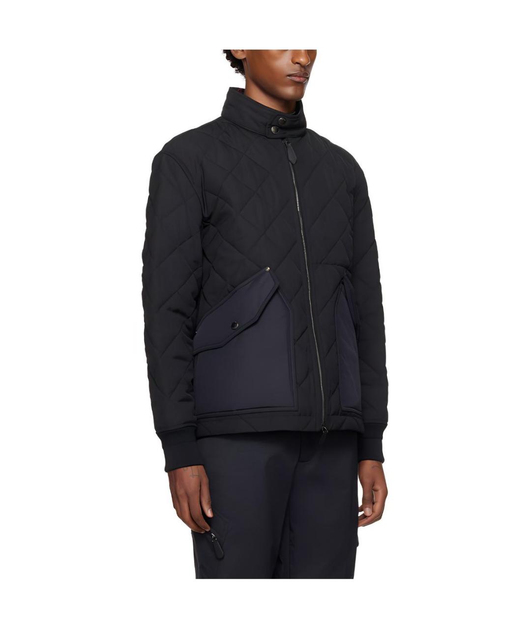 BURBERRY Черный пуховик, фото 4