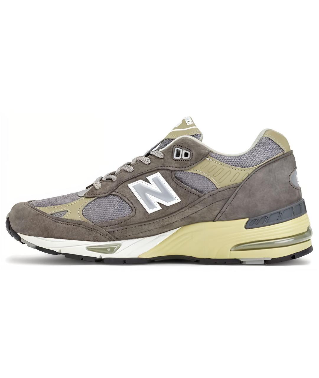 NEW BALANCE Серые кроссовки, фото 2