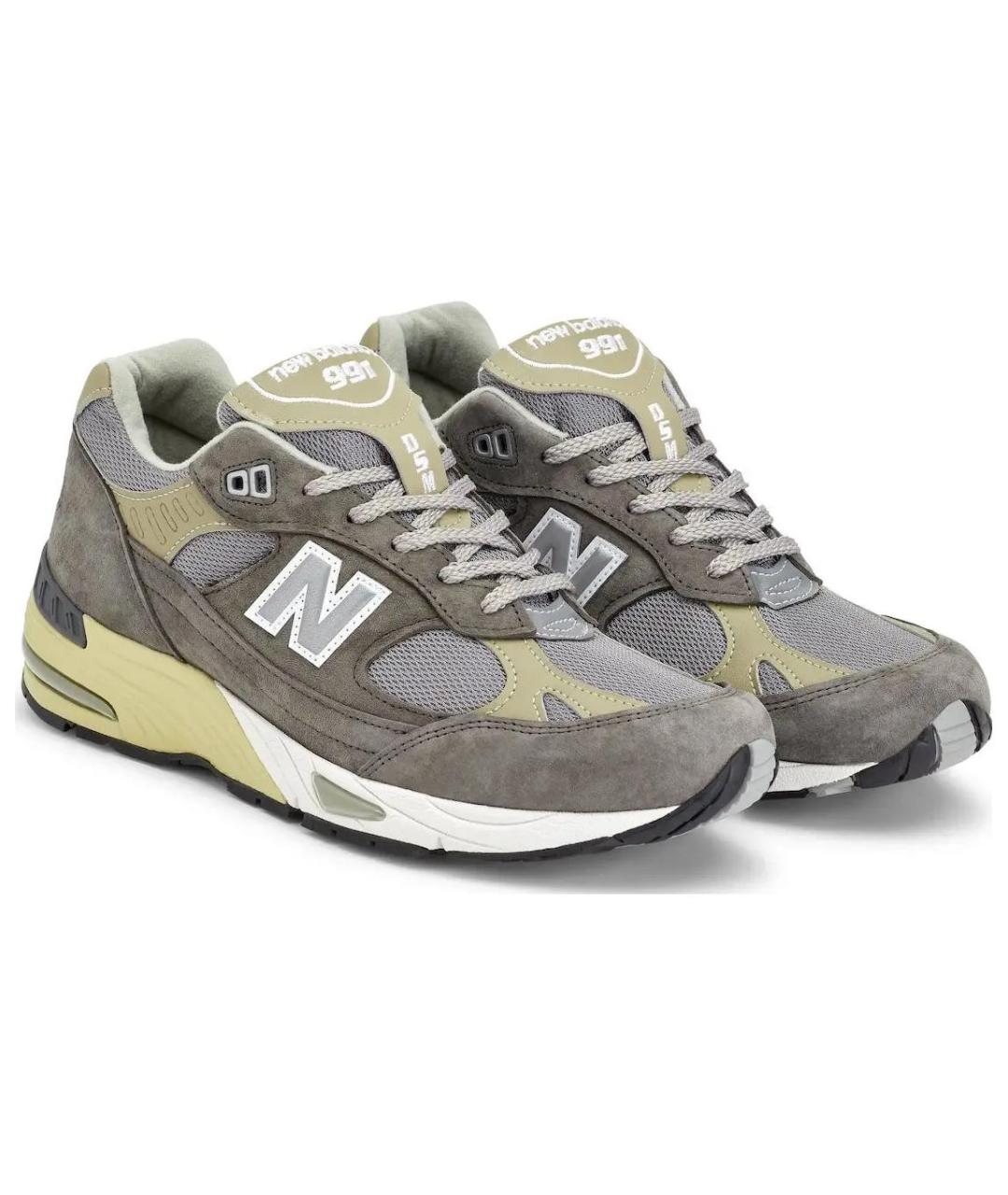 NEW BALANCE Серые кроссовки, фото 4
