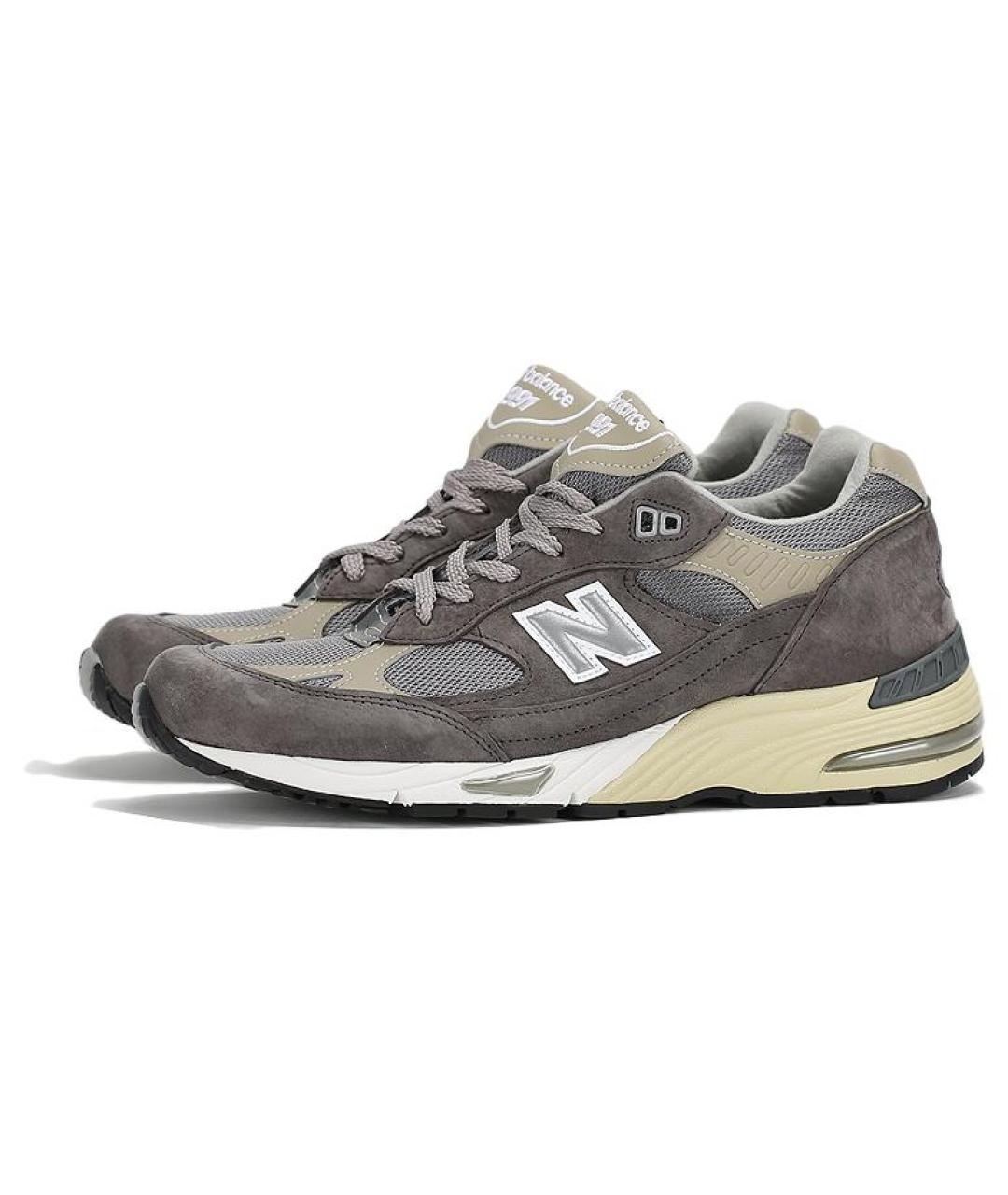 NEW BALANCE Серые кроссовки, фото 3