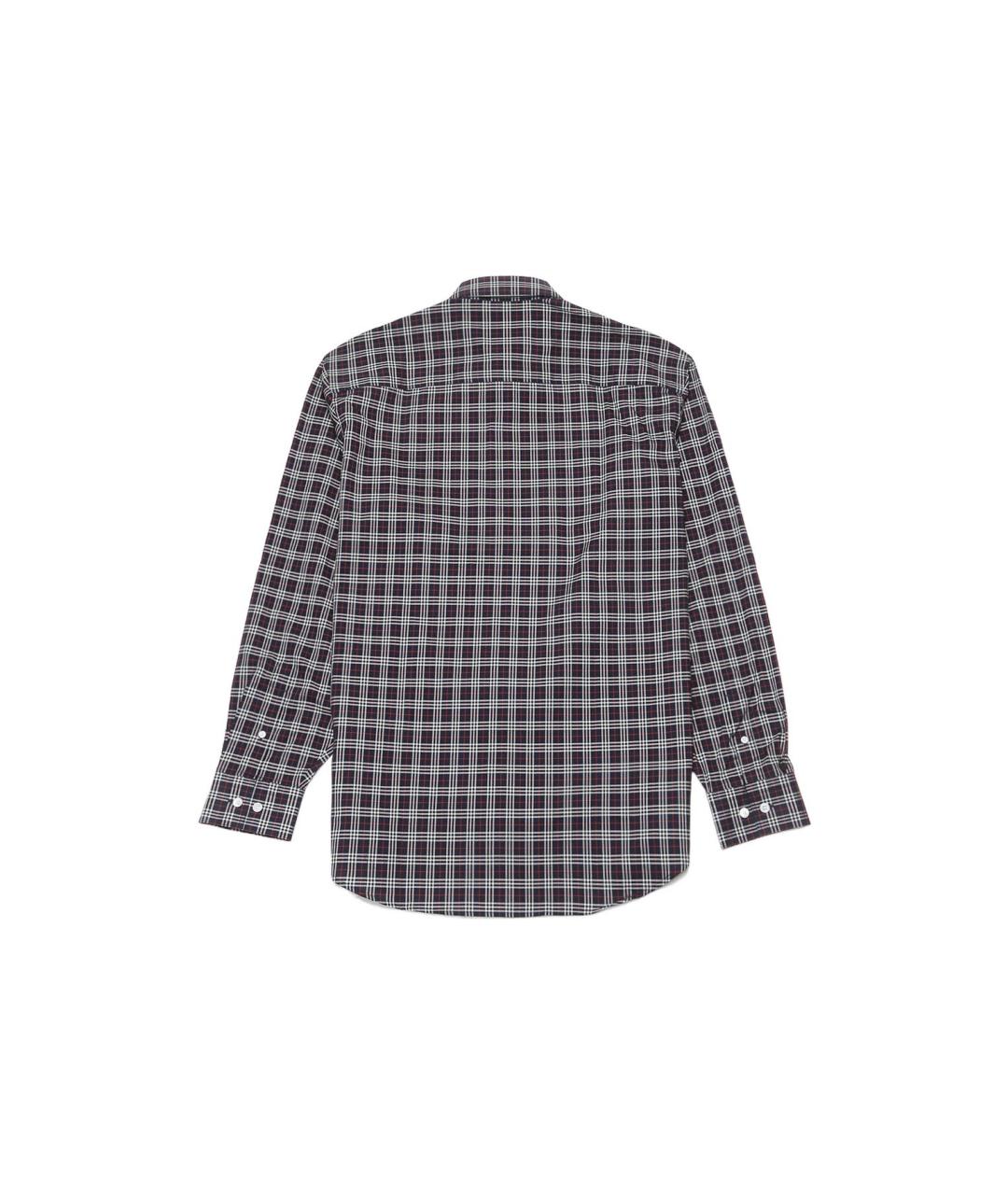 BURBERRY Синяя хлопковая классическая рубашка, фото 2