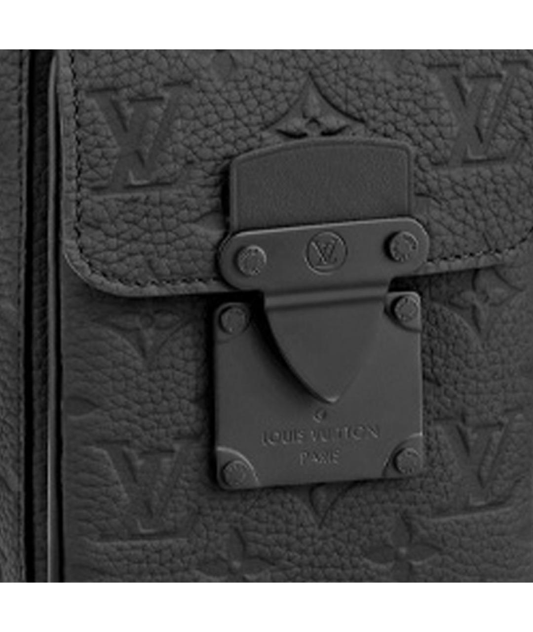 LOUIS VUITTON Черная сумка на плечо, фото 5