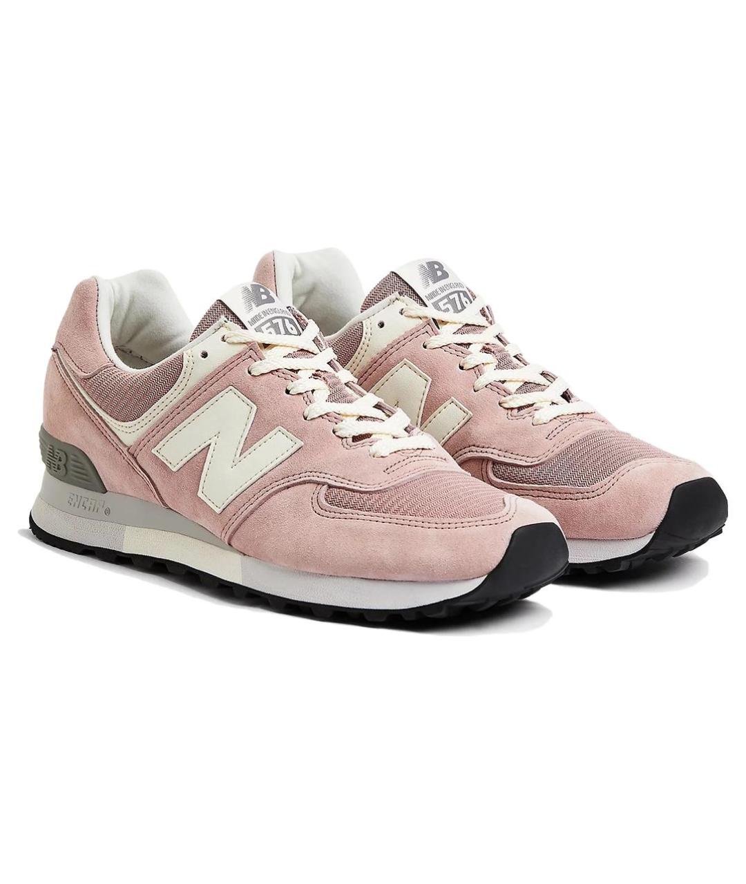 NEW BALANCE Розовые низкие кроссовки / кеды, фото 3