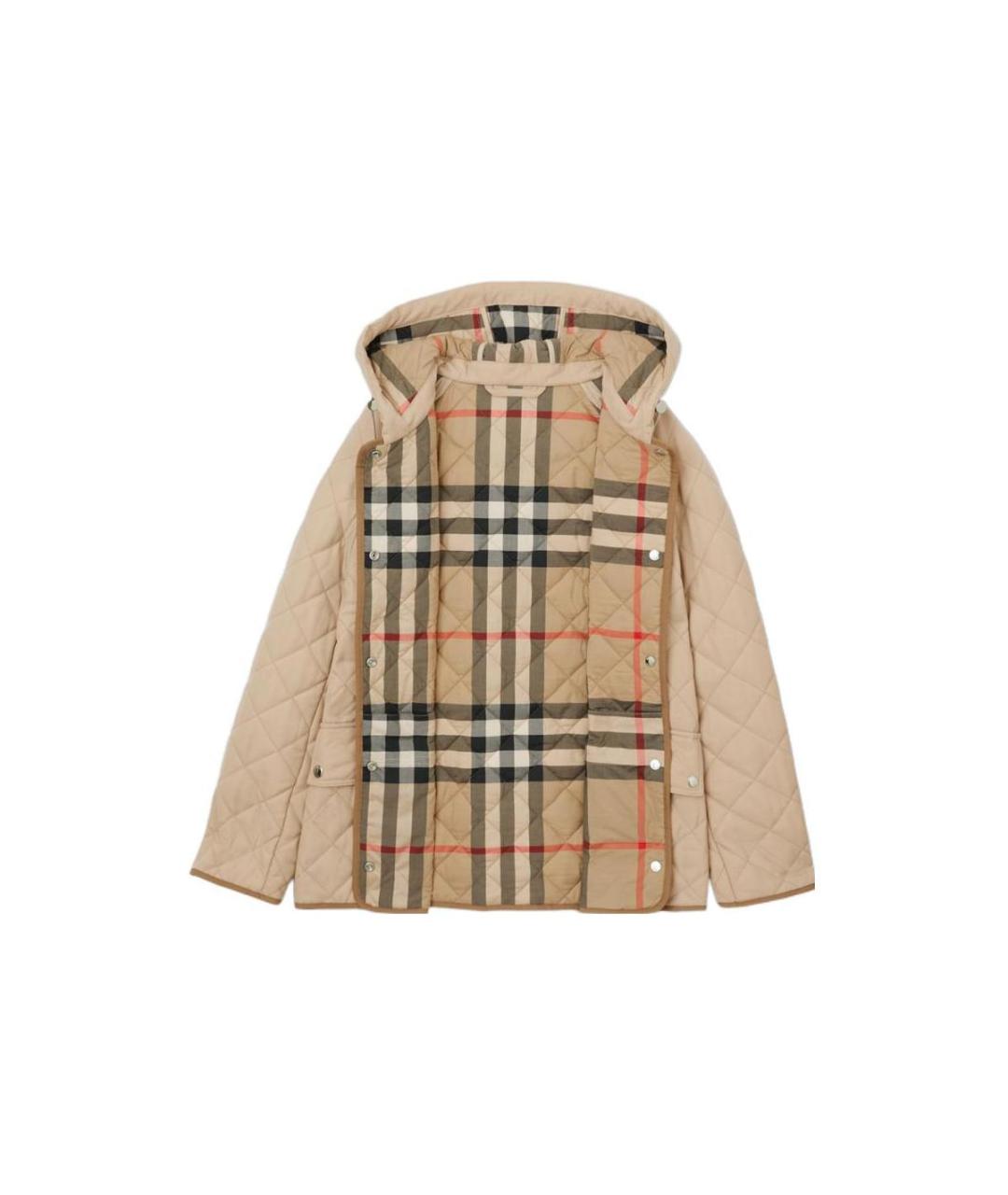 BURBERRY Бежевая куртка, фото 2