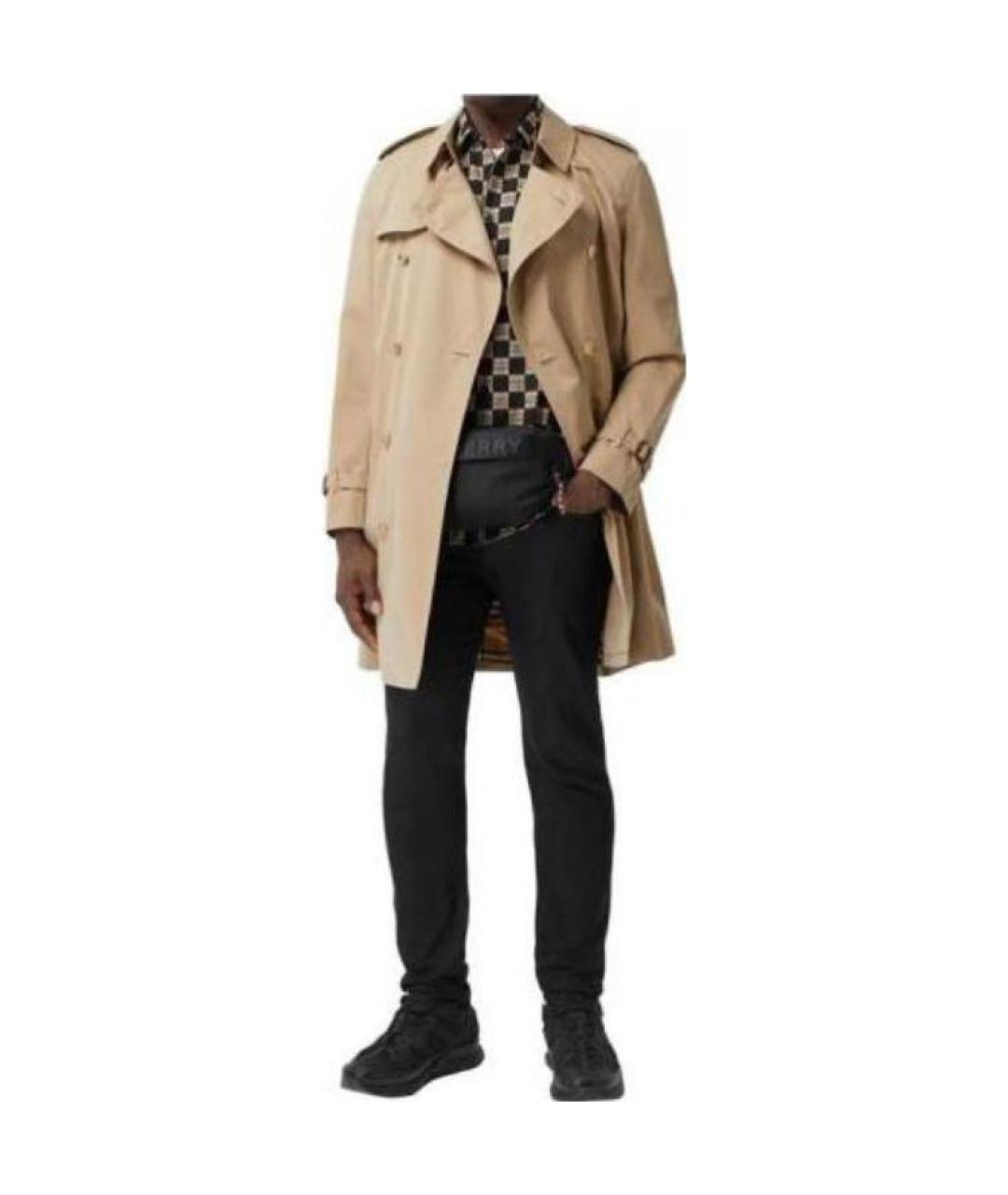 BURBERRY Бежевый тренч / плащ, фото 3