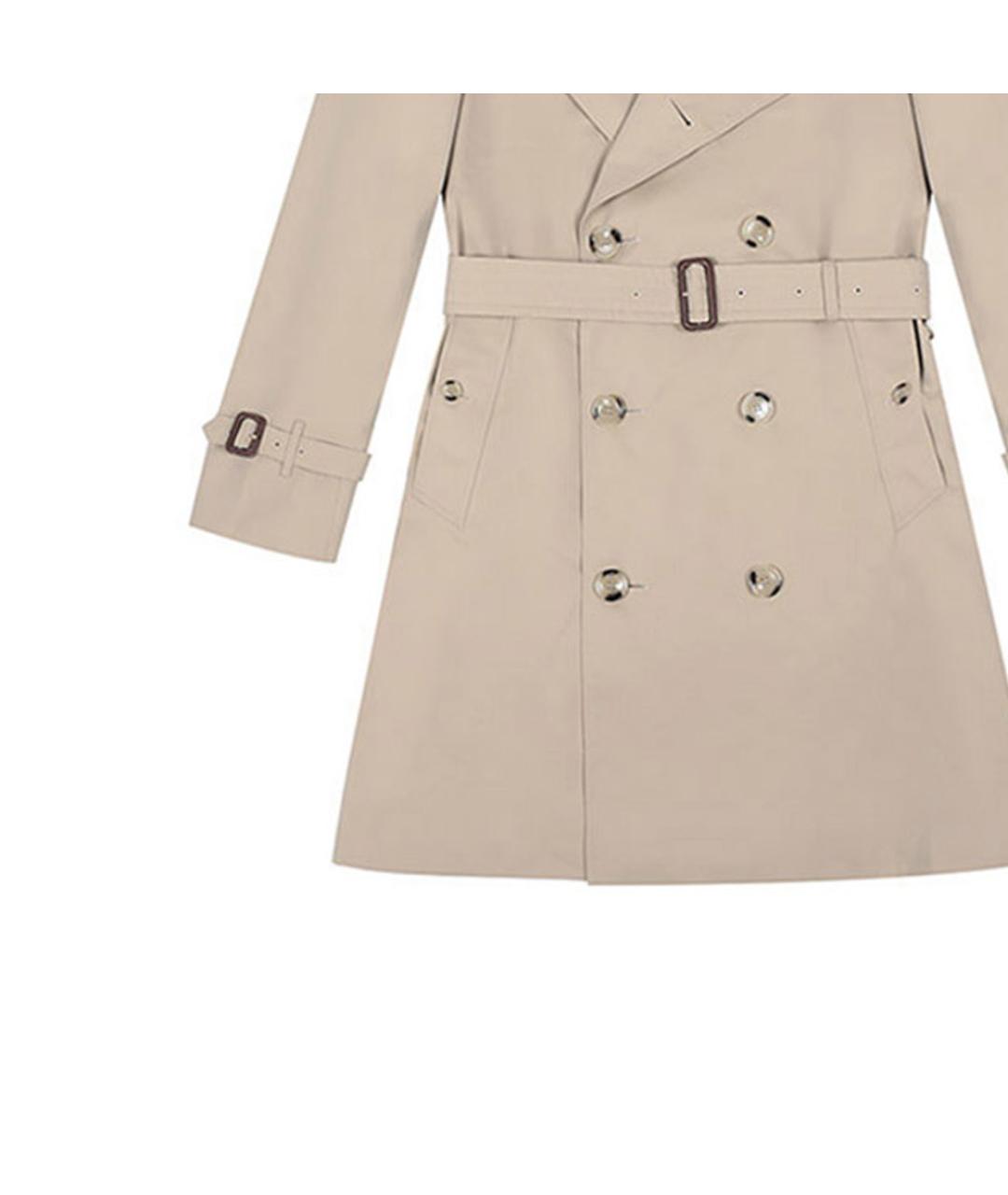 BURBERRY Бежевый тренч / плащ, фото 5