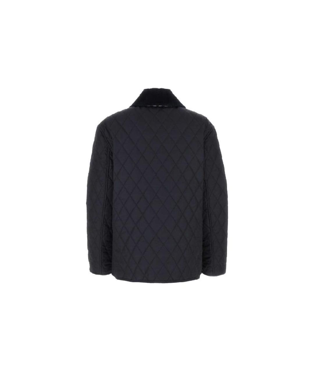 BURBERRY Темно-синяя куртка, фото 2