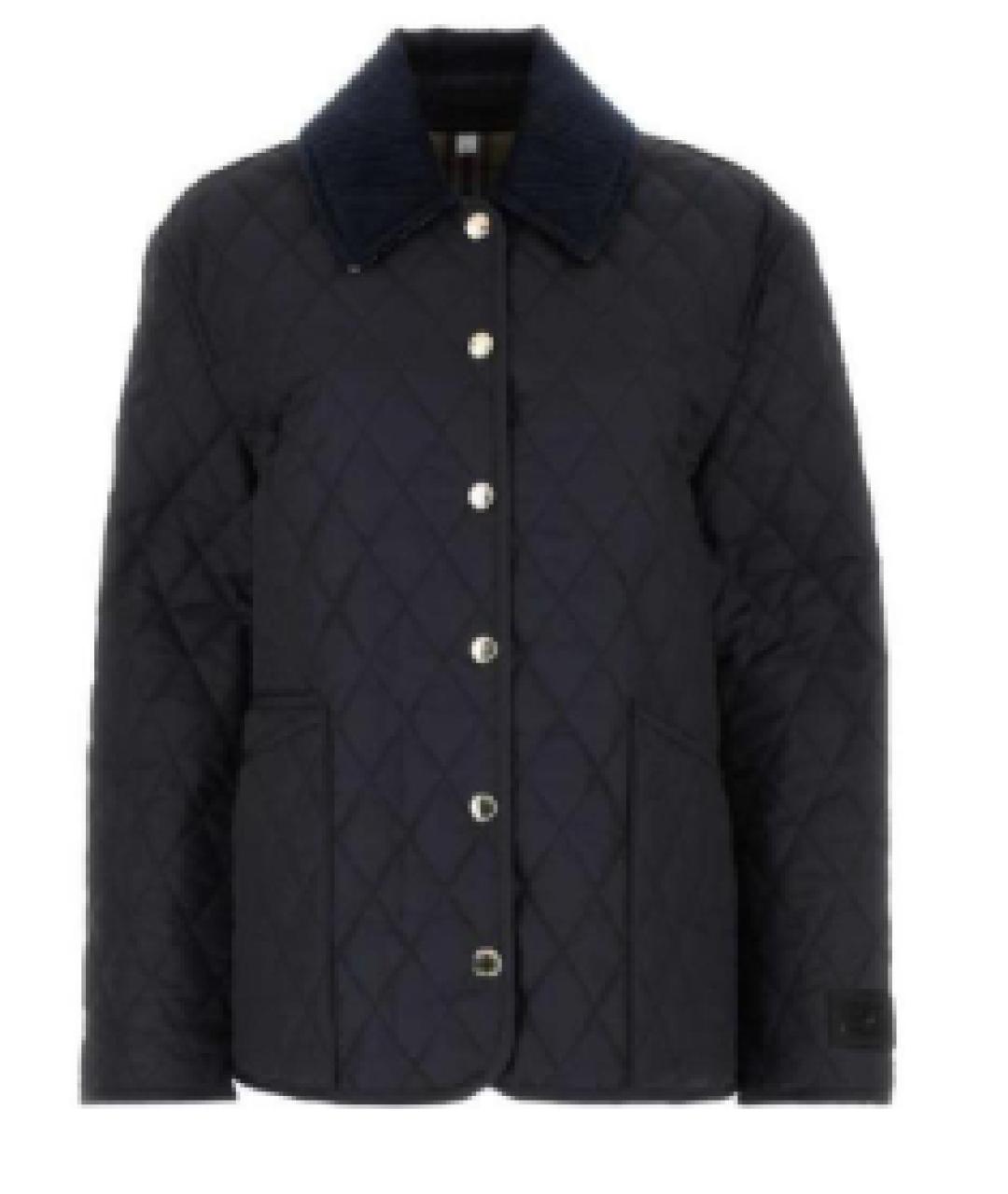 BURBERRY Темно-синяя куртка, фото 1