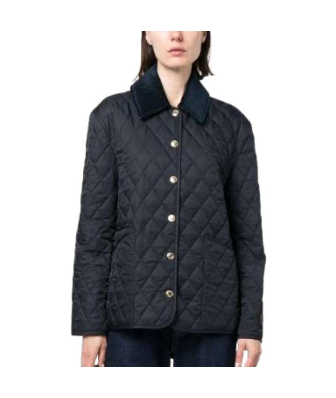 BURBERRY Темно-синяя куртка, фото 3