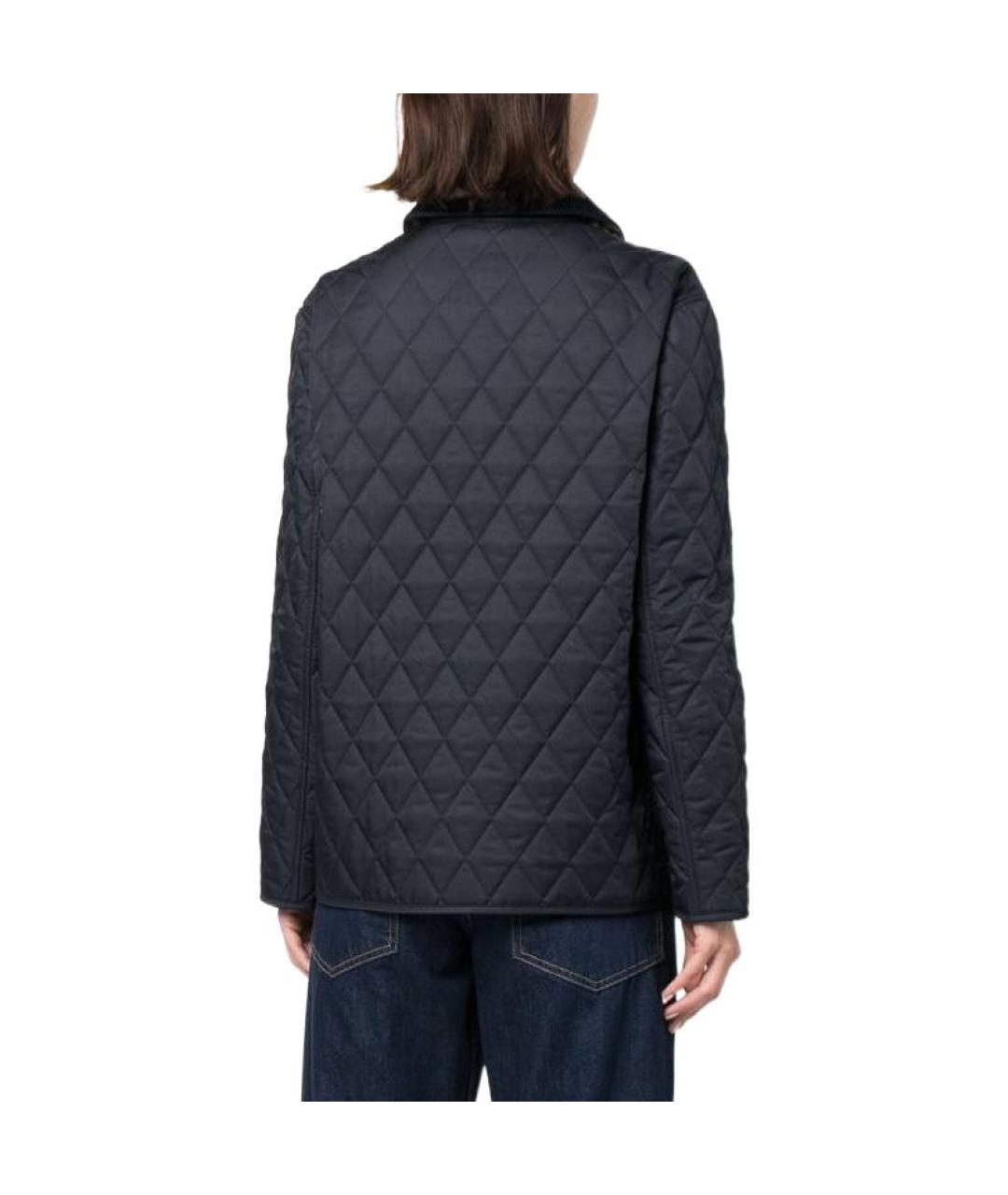 BURBERRY Темно-синяя куртка, фото 4