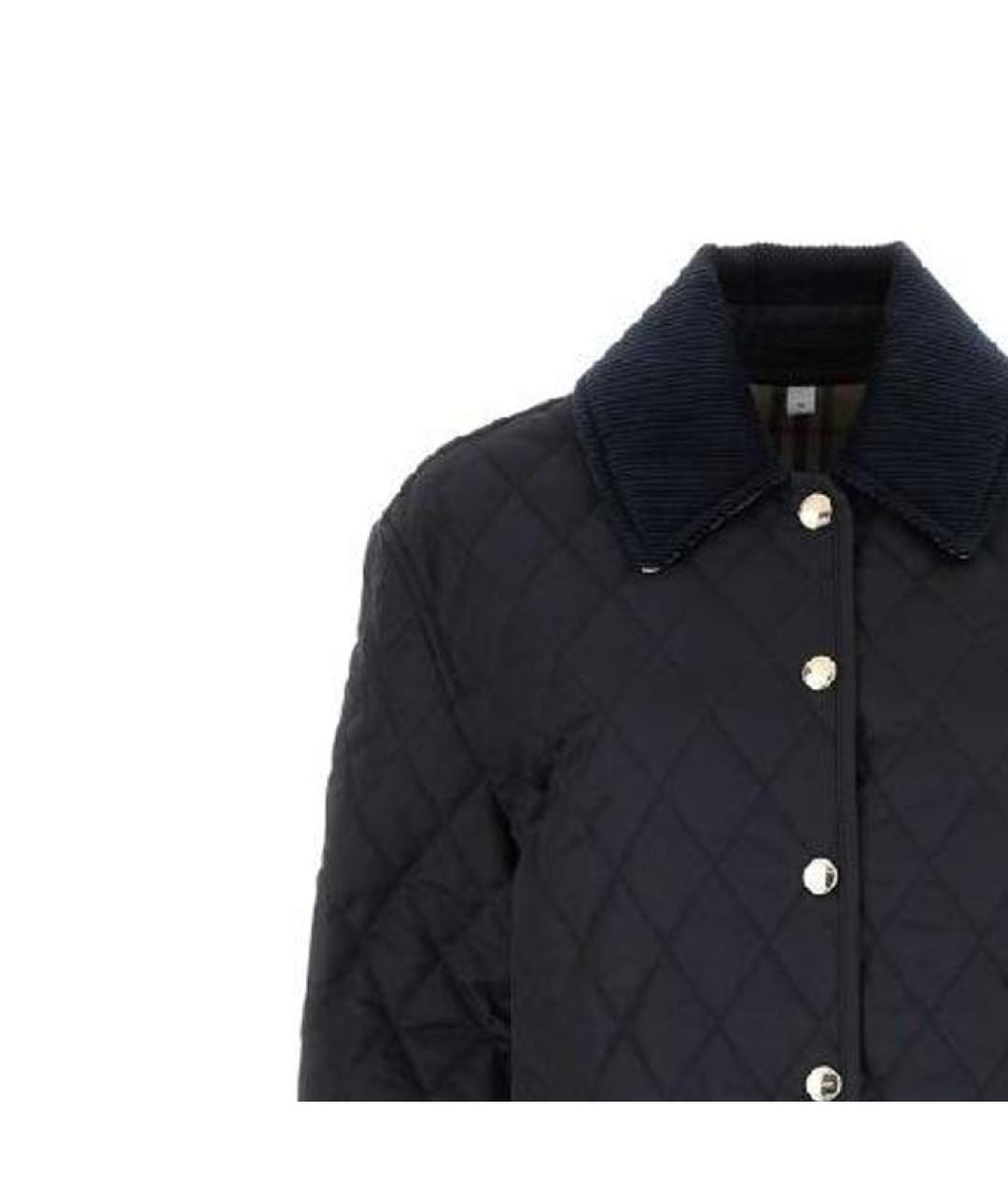 BURBERRY Темно-синяя куртка, фото 5