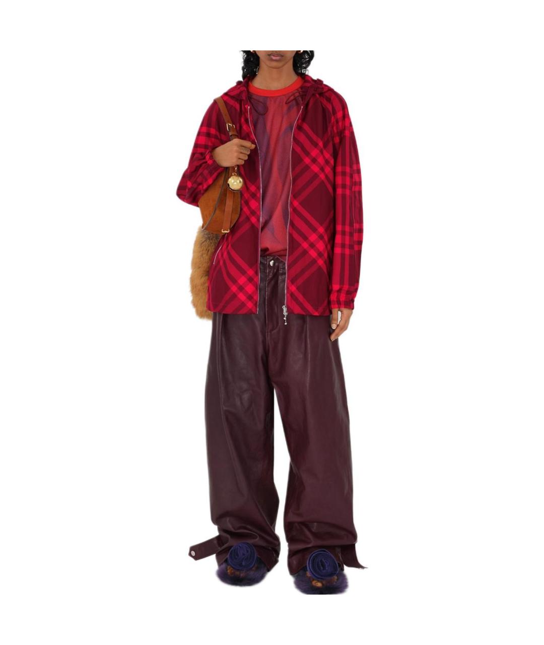 BURBERRY Красная куртка, фото 2