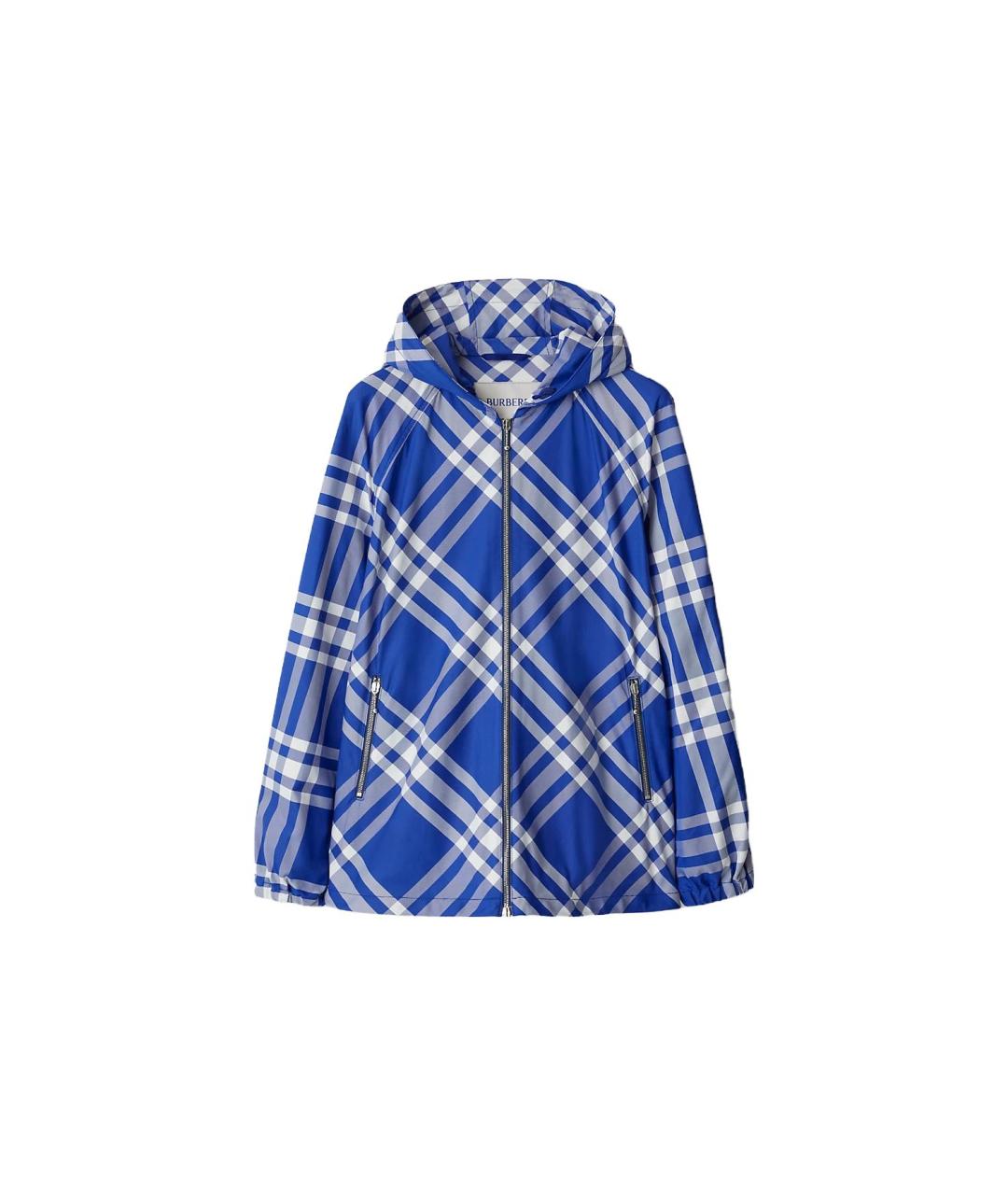 BURBERRY Синяя куртка, фото 2
