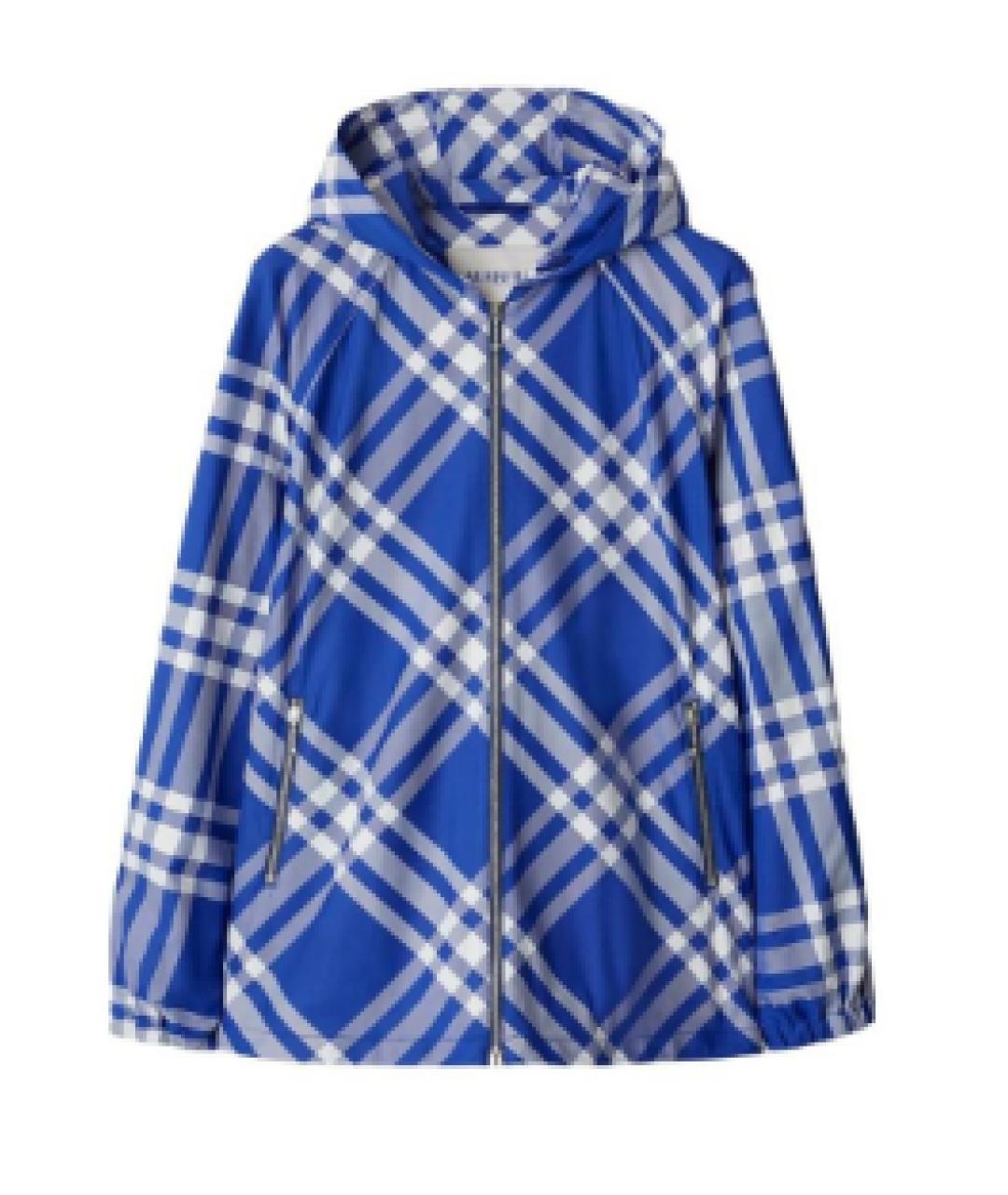 BURBERRY Синяя куртка, фото 1