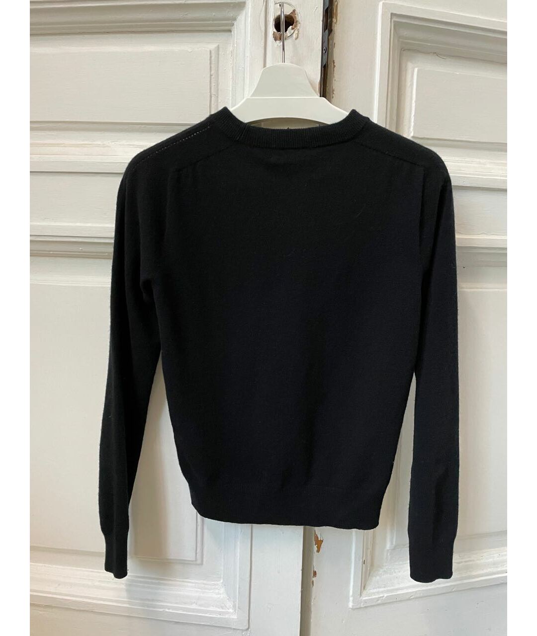 CELINE PRE-OWNED Черный шерстяной джемпер / свитер, фото 2