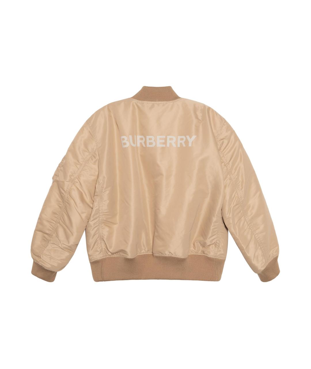 BURBERRY Бежевая куртка, фото 2