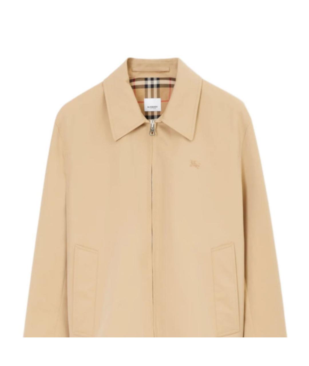 BURBERRY Бежевая куртка, фото 4