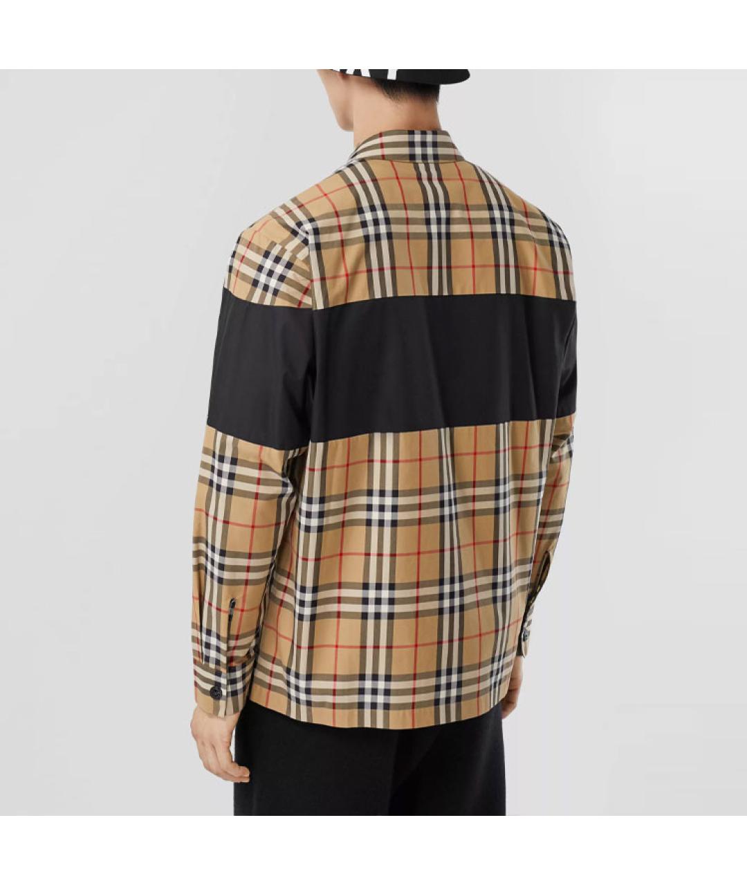 BURBERRY Бежевая хлопковая куртка, фото 5