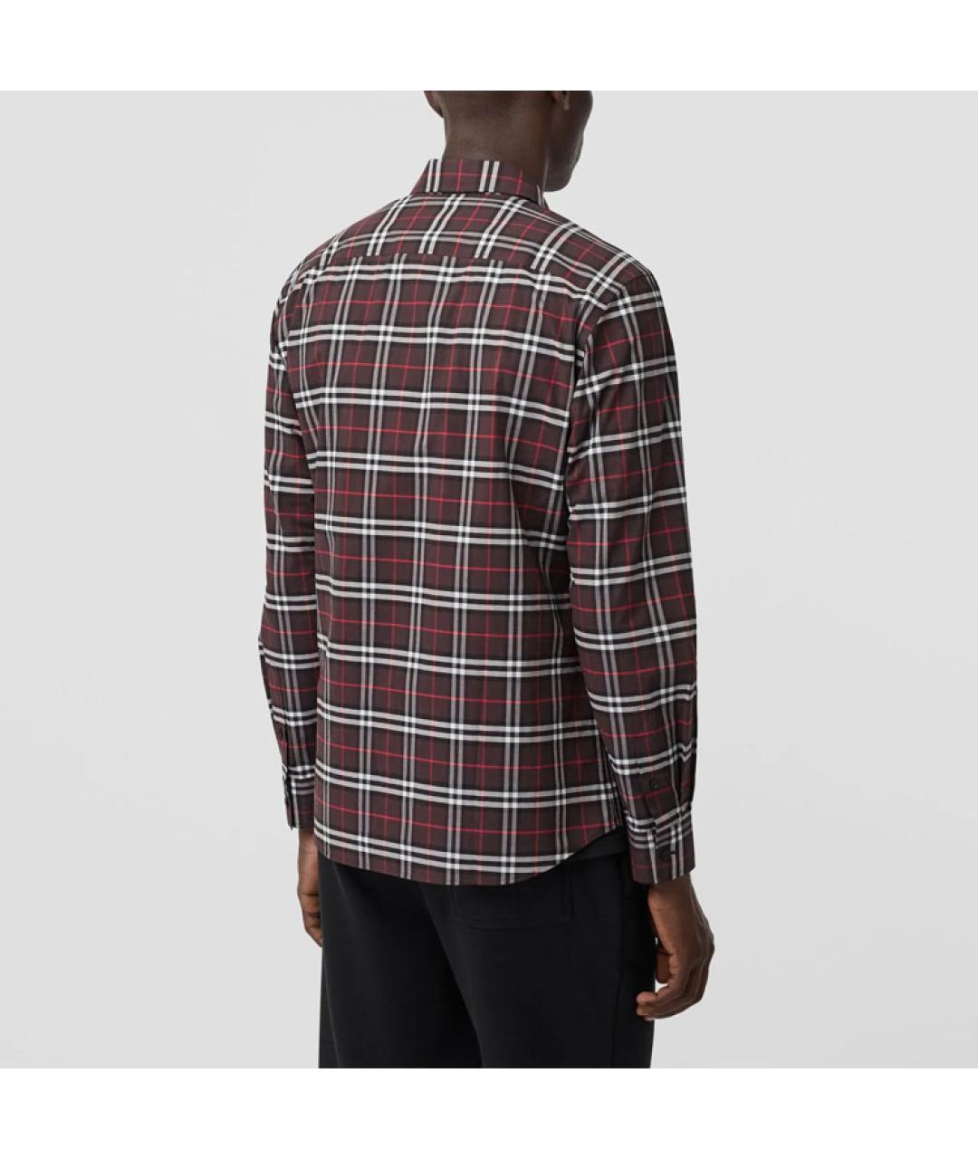 BURBERRY Мульти хлопковая кэжуал рубашка, фото 3