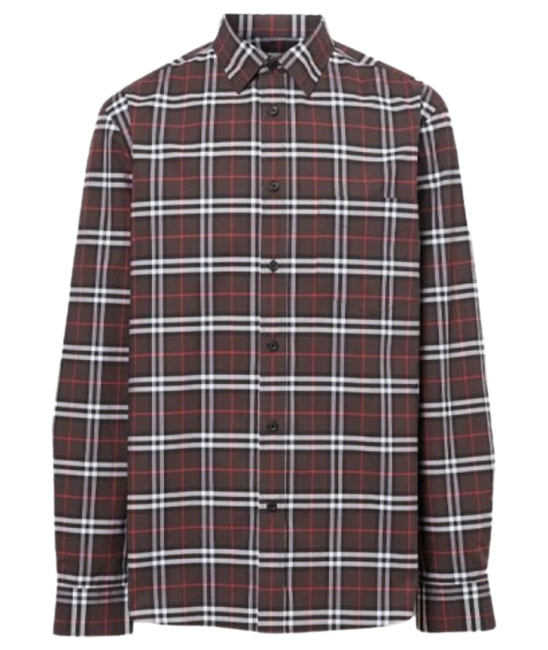 BURBERRY Мульти хлопковая кэжуал рубашка, фото 1