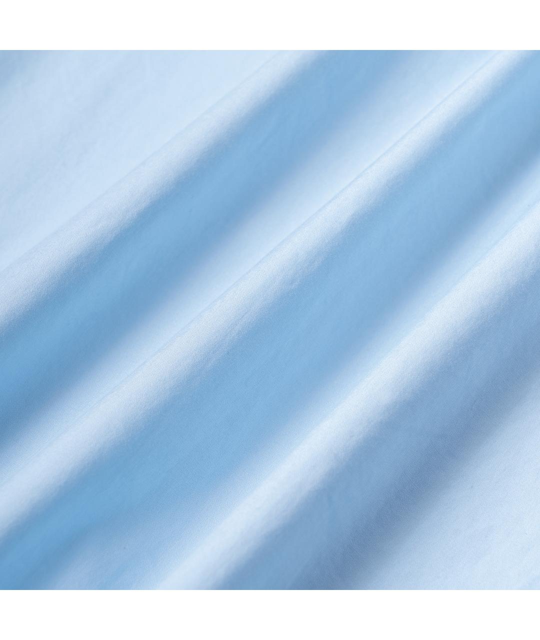 BURBERRY Голубая хлопковая классическая рубашка, фото 5