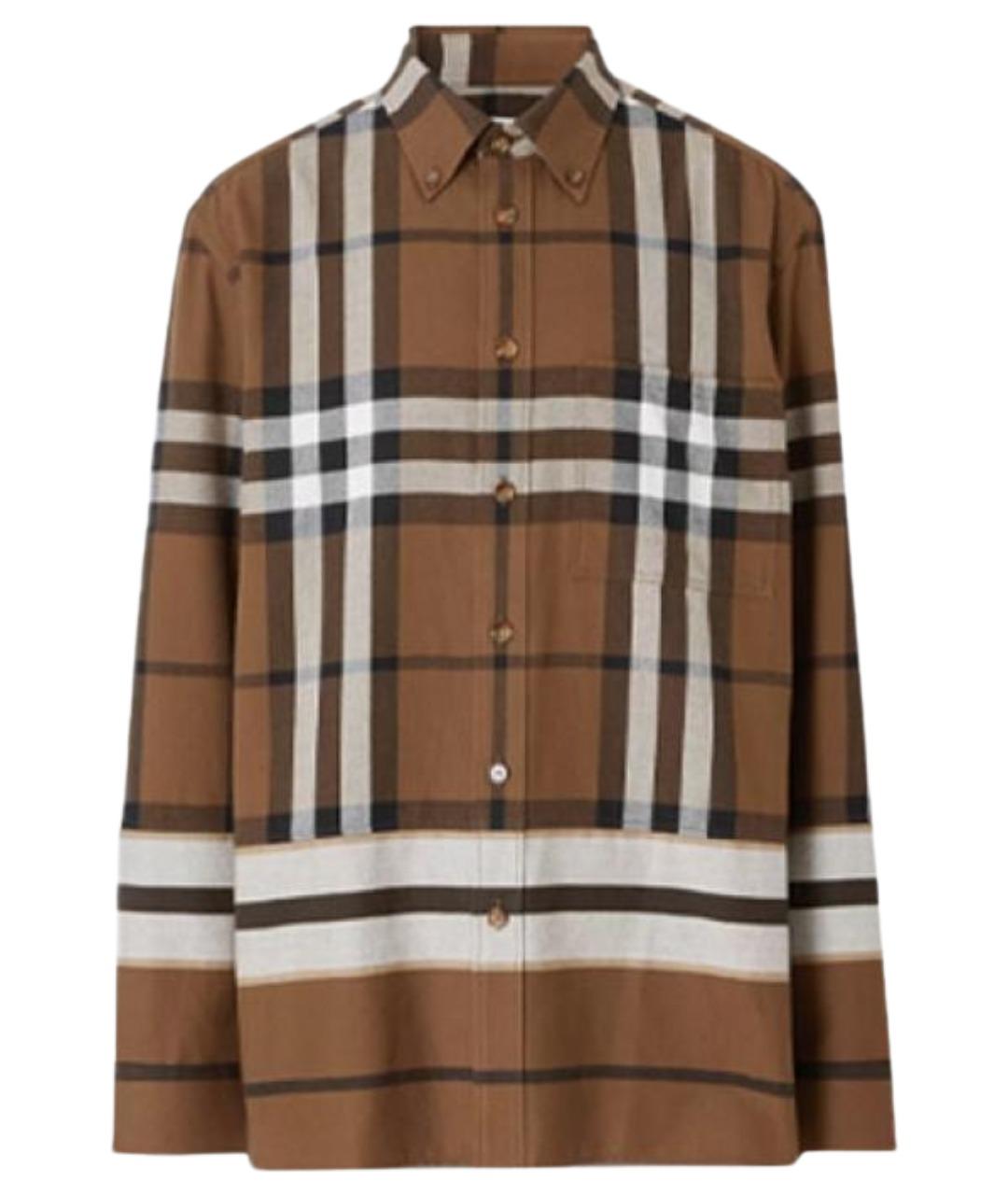 BURBERRY Мульти хлопковая кэжуал рубашка, фото 1