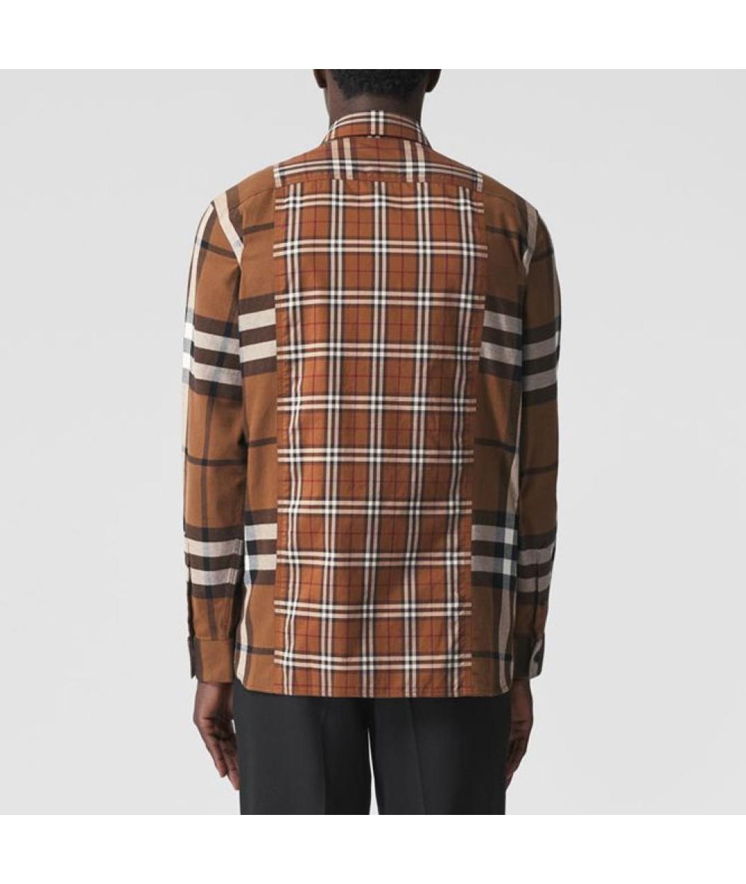 BURBERRY Мульти хлопковая кэжуал рубашка, фото 3