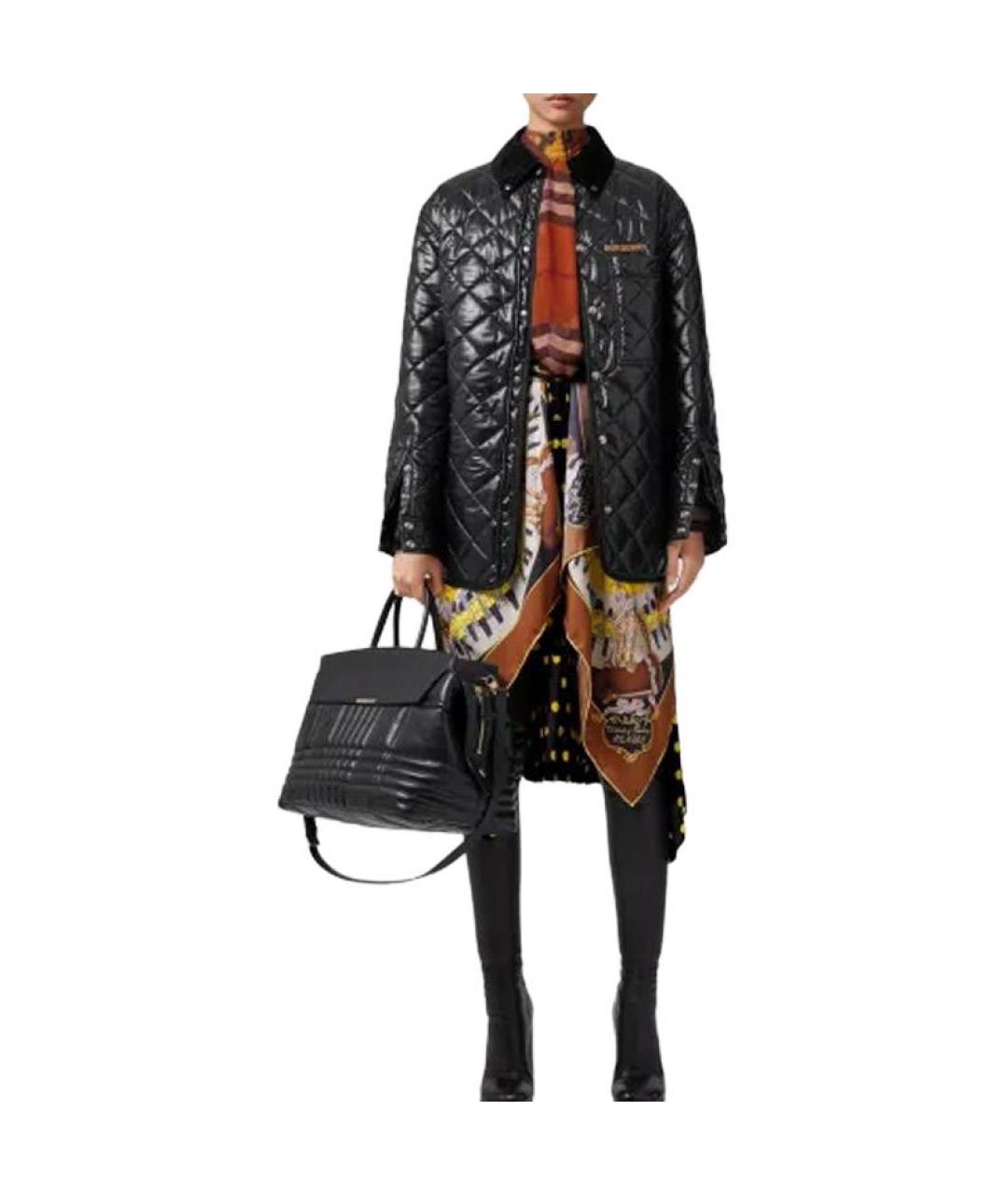 BURBERRY Черная куртка, фото 2