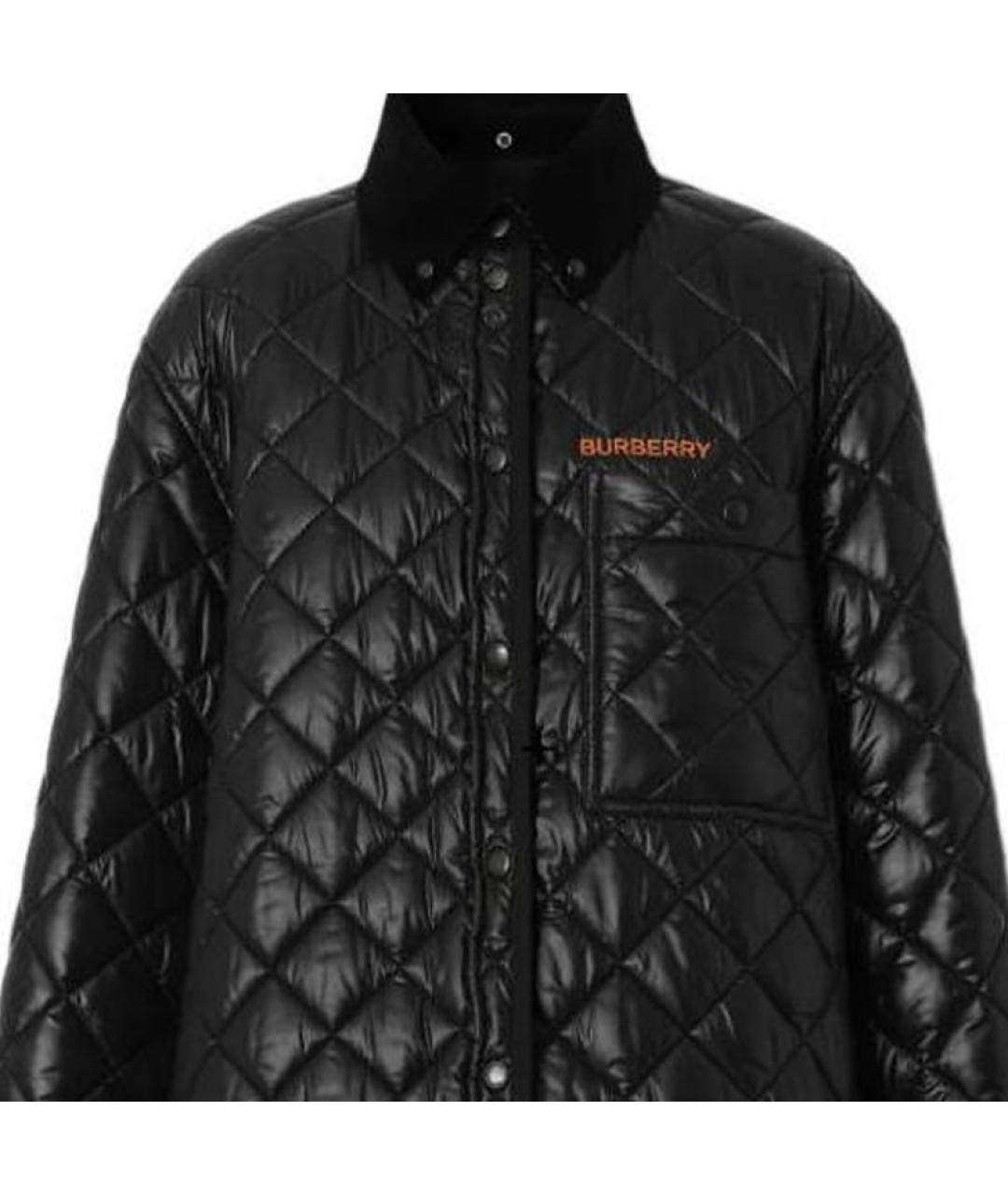 BURBERRY Черная куртка, фото 3