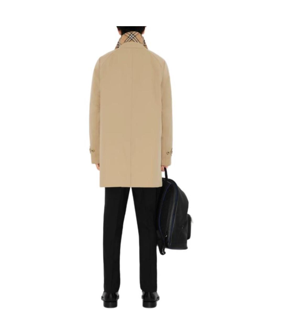 BURBERRY Бежевый тренч / плащ, фото 4