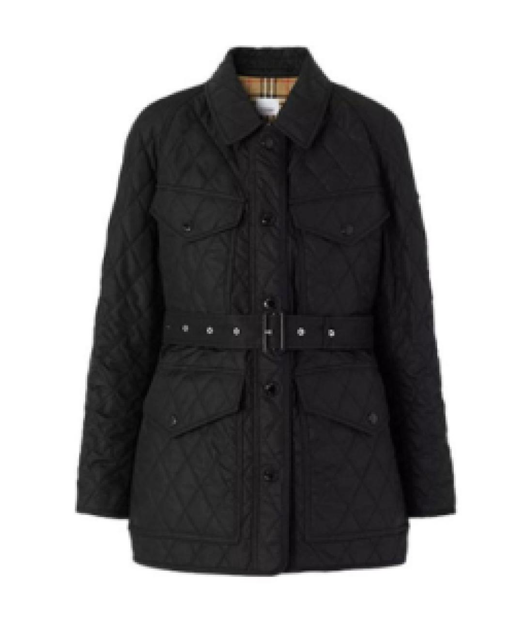 BURBERRY Черный пуховик, фото 1