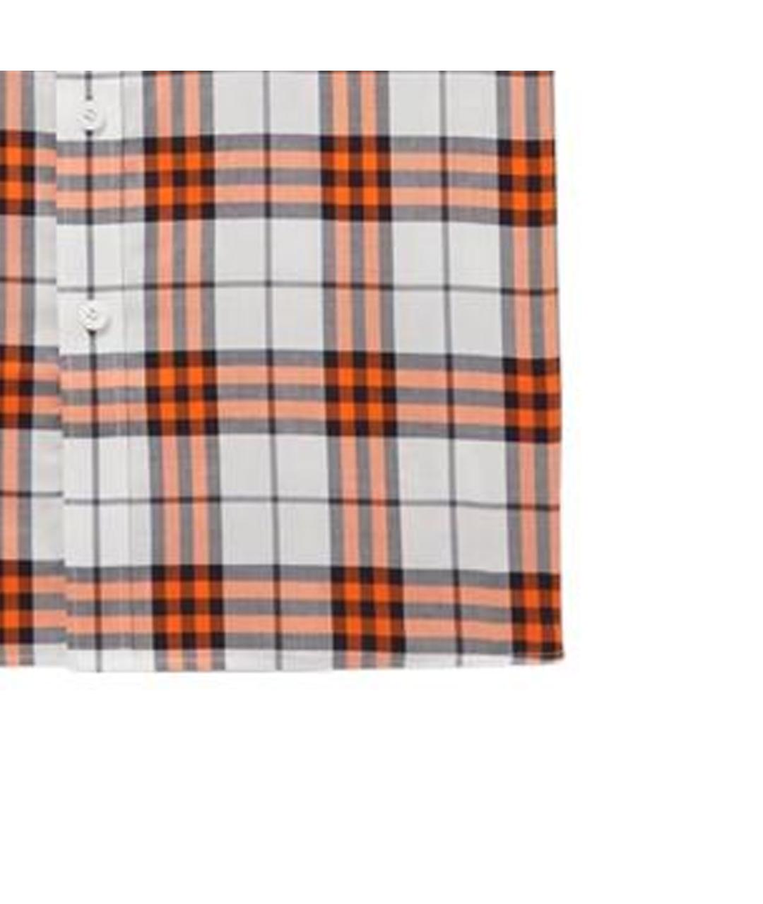 BURBERRY Красная хлопковая кэжуал рубашка, фото 4