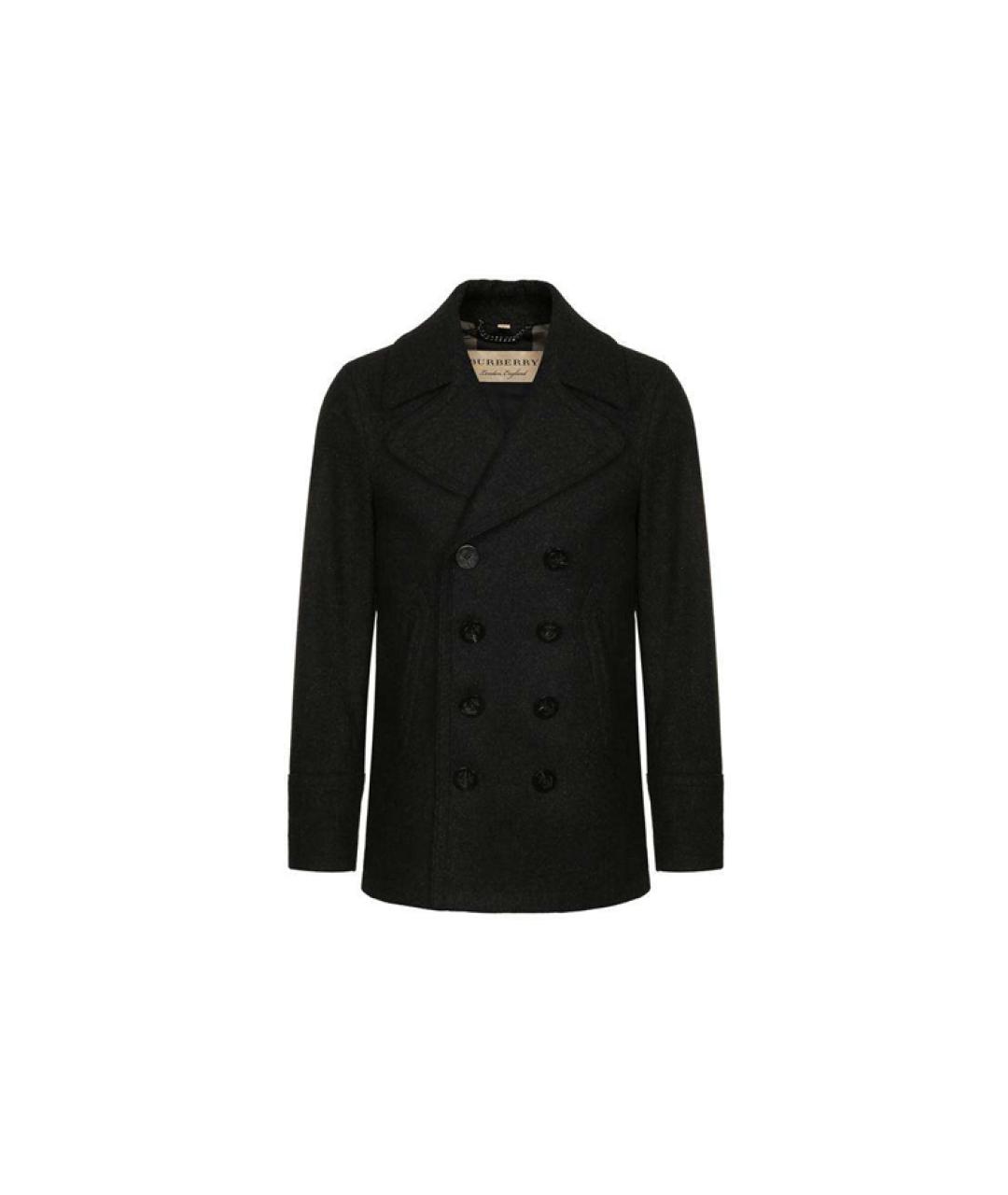 BURBERRY Серое пальто, фото 1