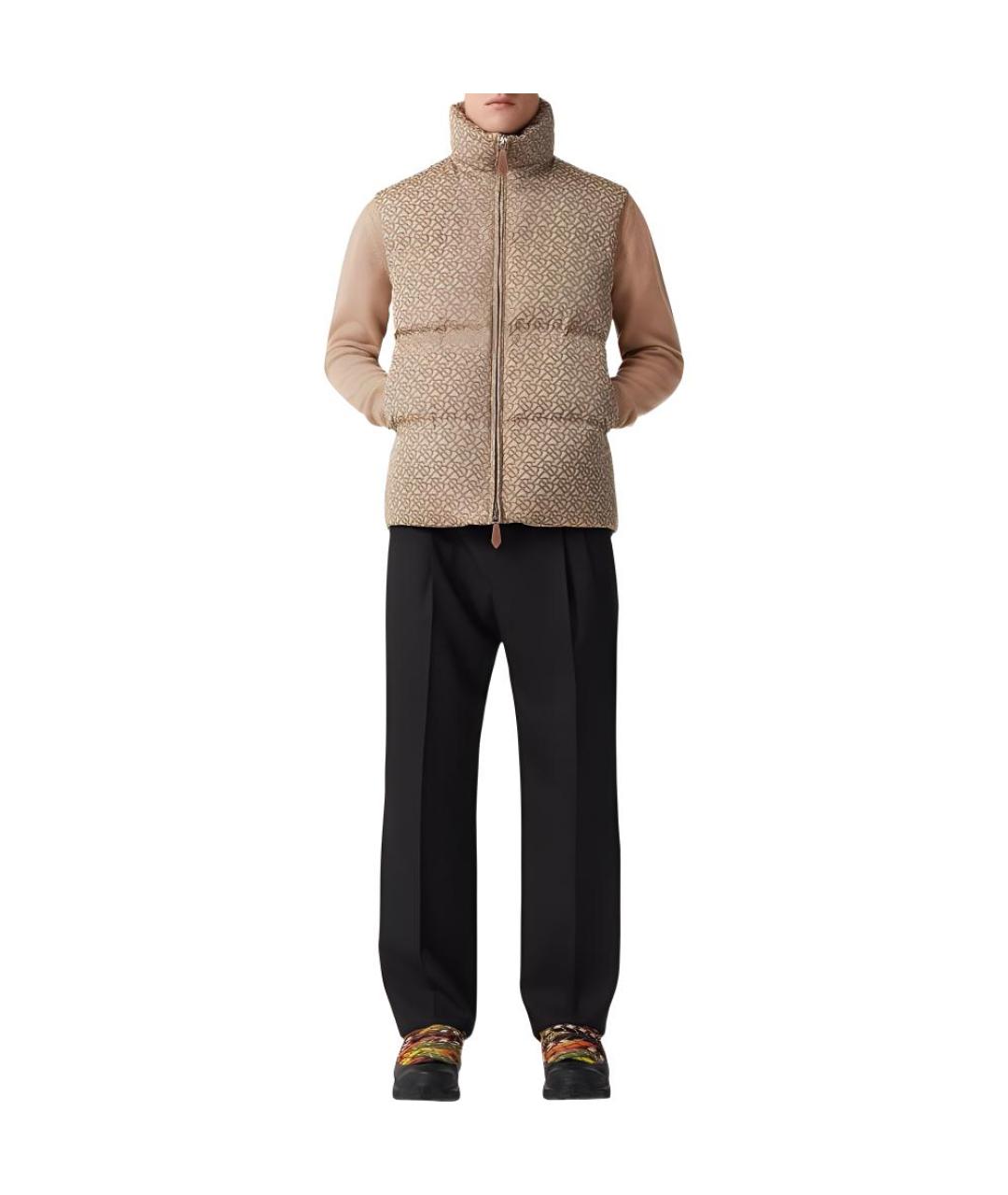 BURBERRY Бежевый жилет, фото 2