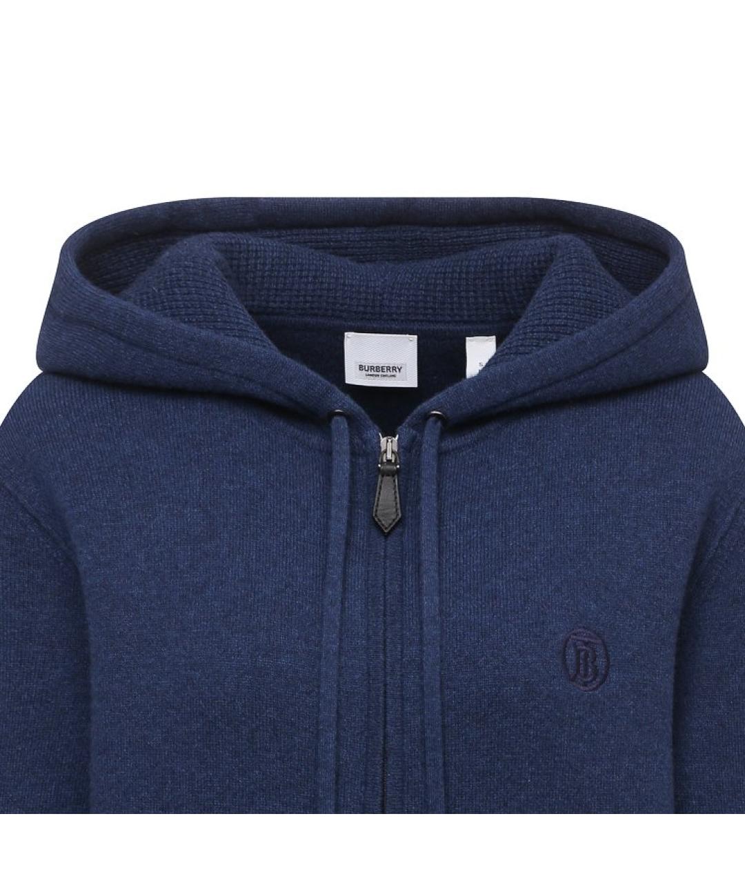 BURBERRY Темно-синяя куртка, фото 5