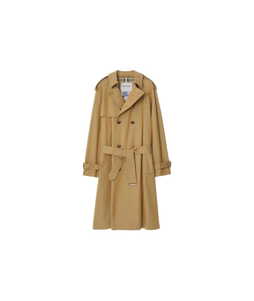 BURBERRY Бежевый тренч / плащ, фото 1