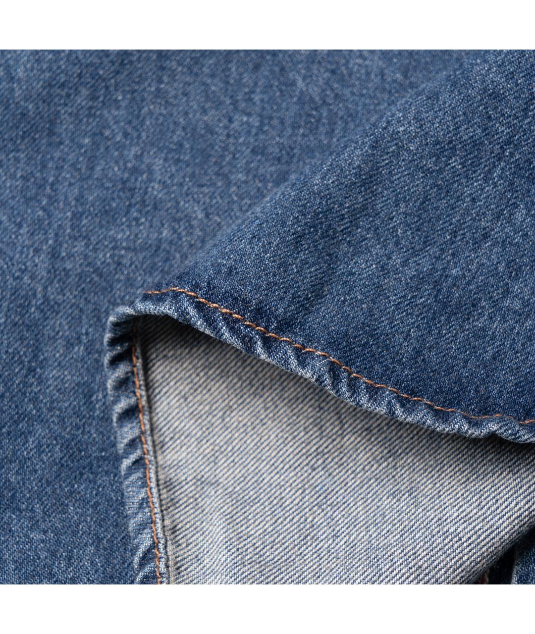 BURBERRY Синяя хлопковая кэжуал рубашка, фото 6