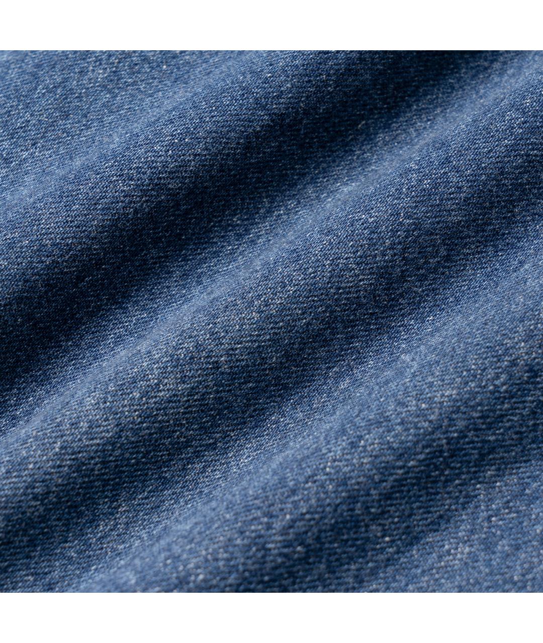 BURBERRY Синяя хлопковая кэжуал рубашка, фото 4