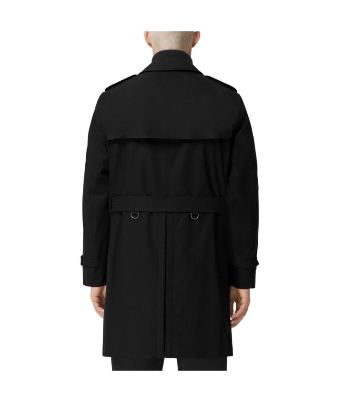 BURBERRY Черный тренч / плащ, фото 4