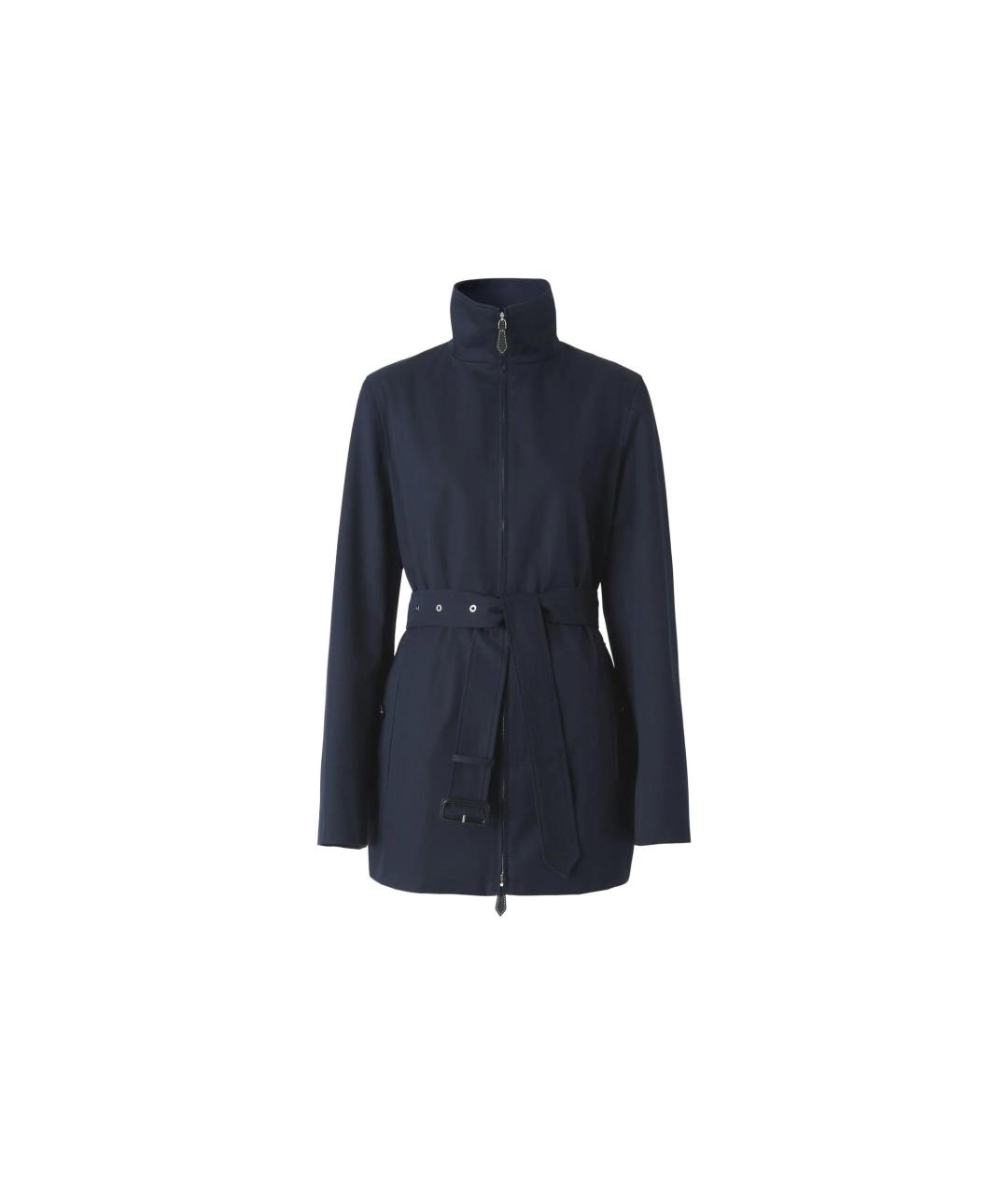 BURBERRY Синее пальто, фото 1