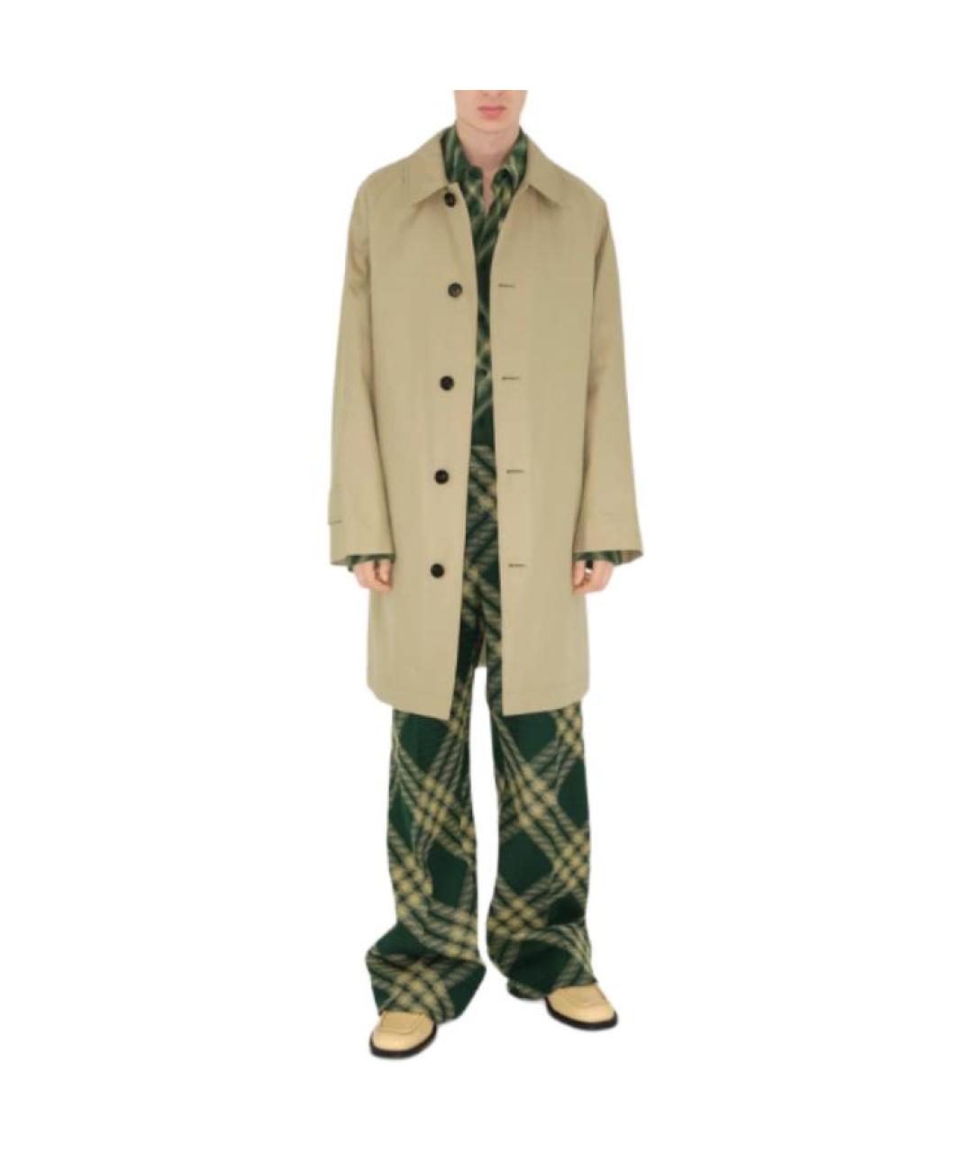 BURBERRY Бежевый тренч / плащ, фото 4