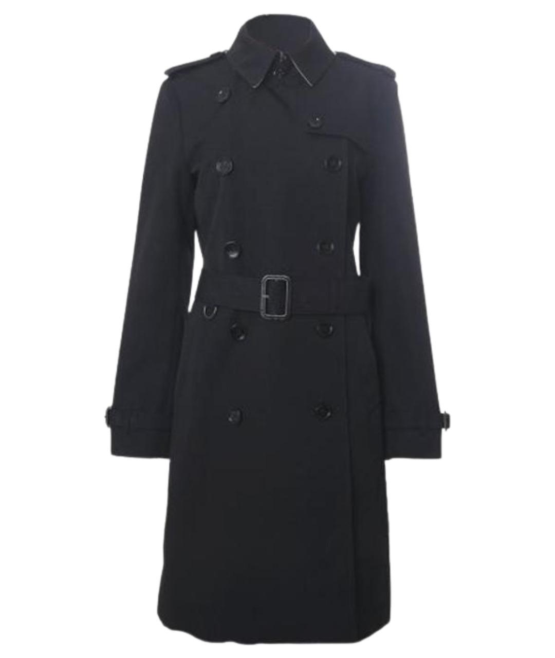 BURBERRY Черное пальто, фото 1