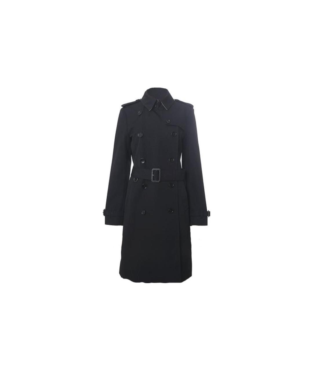 BURBERRY Черное пальто, фото 7