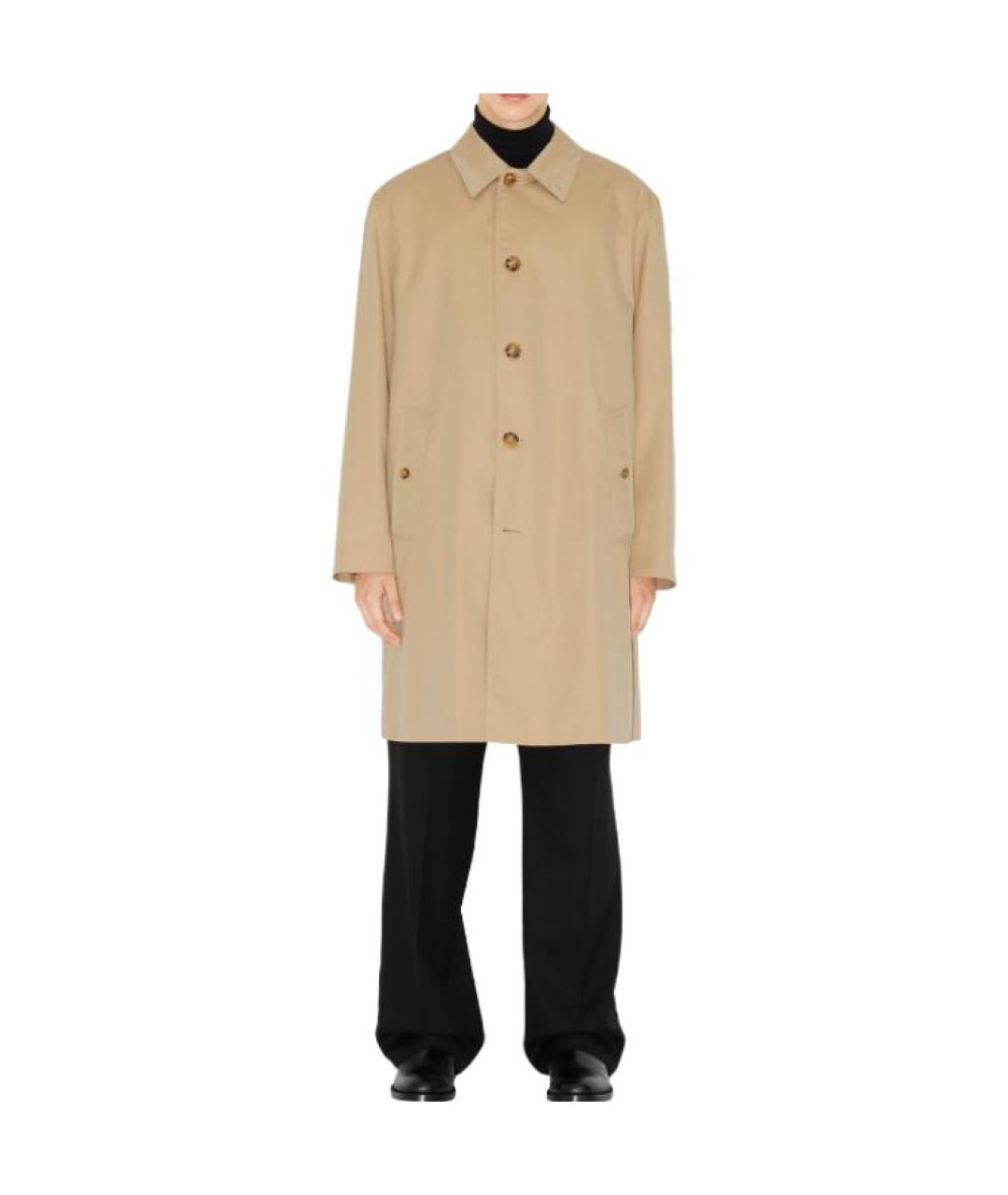 BURBERRY Бежевый тренч / плащ, фото 2