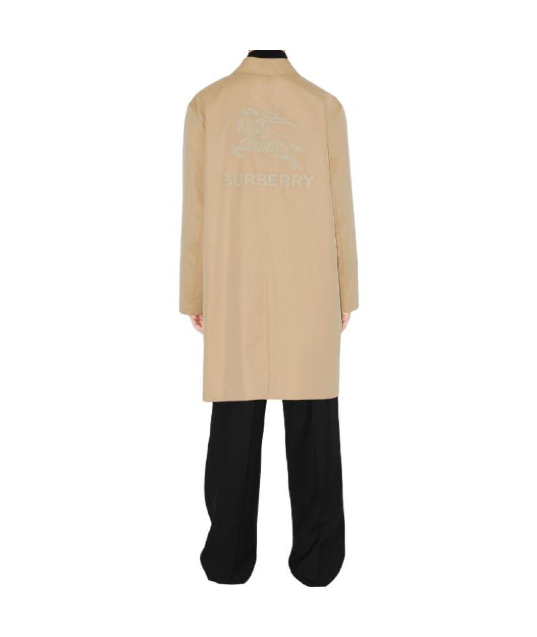 BURBERRY Бежевый тренч / плащ, фото 3